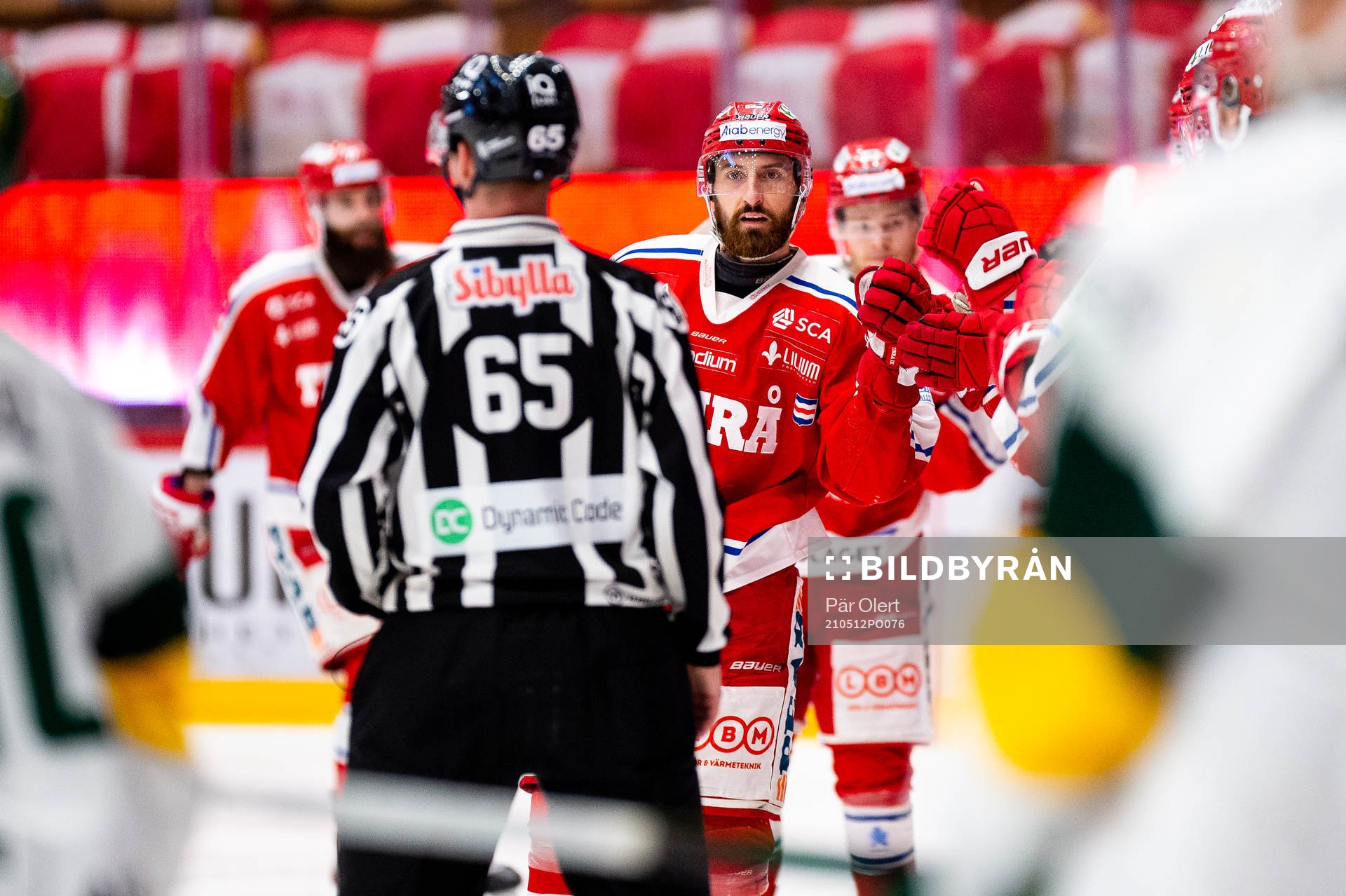 Timrås Albin Lundin jublar