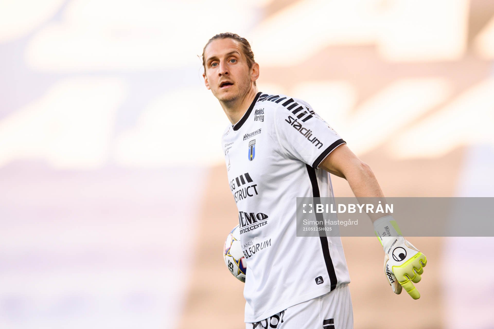 Sirius målvakt David Mitov Nilsson