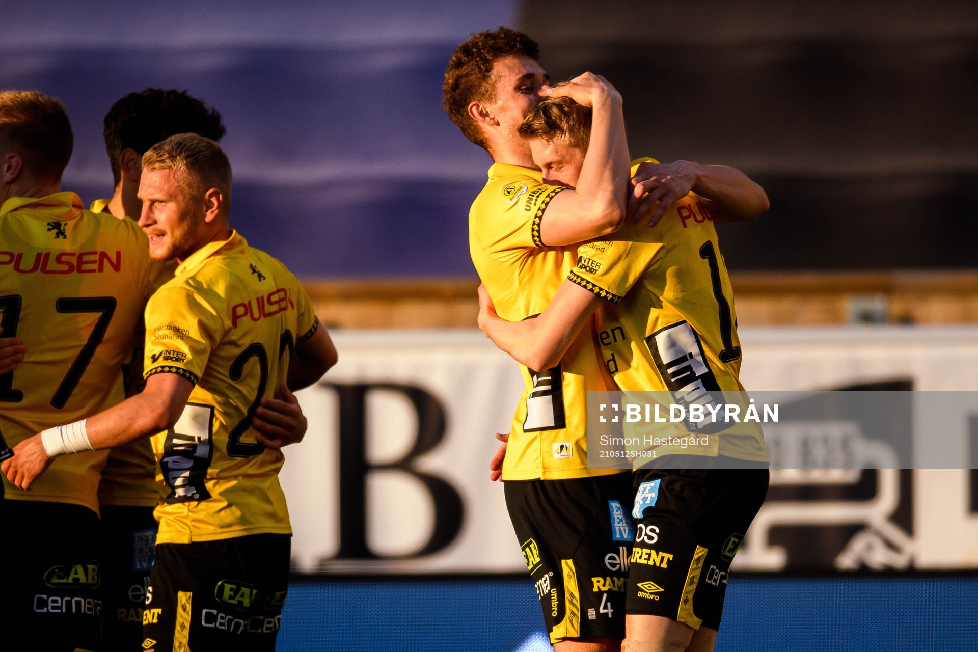 Elfsborgs Alexander Bernhadsson jublar