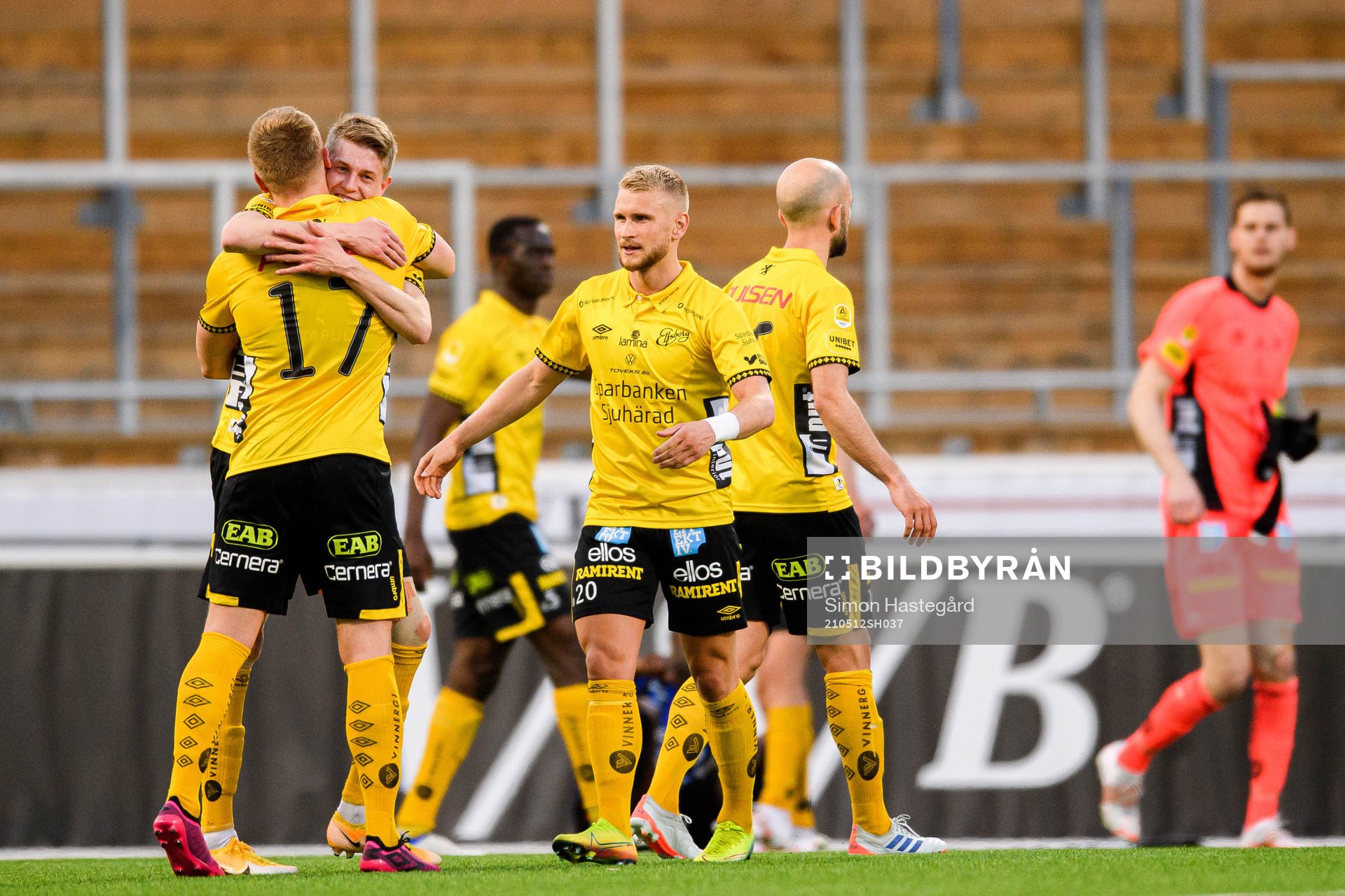 Elfsborgs Alexander Bernhadsson , Per Frick och Simon
