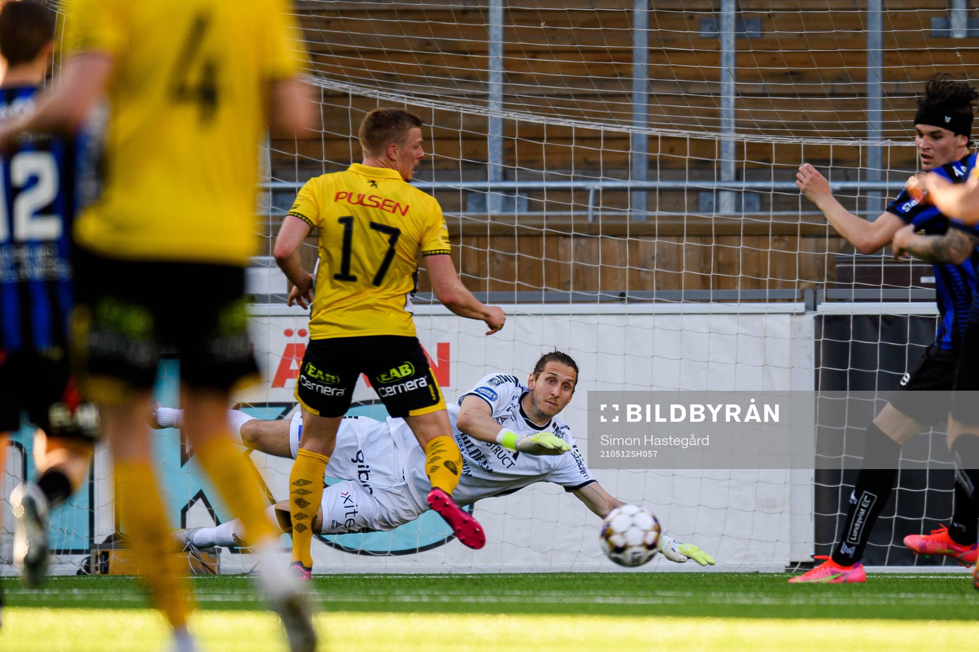 Sirius målvakt David Mitov Nilsson