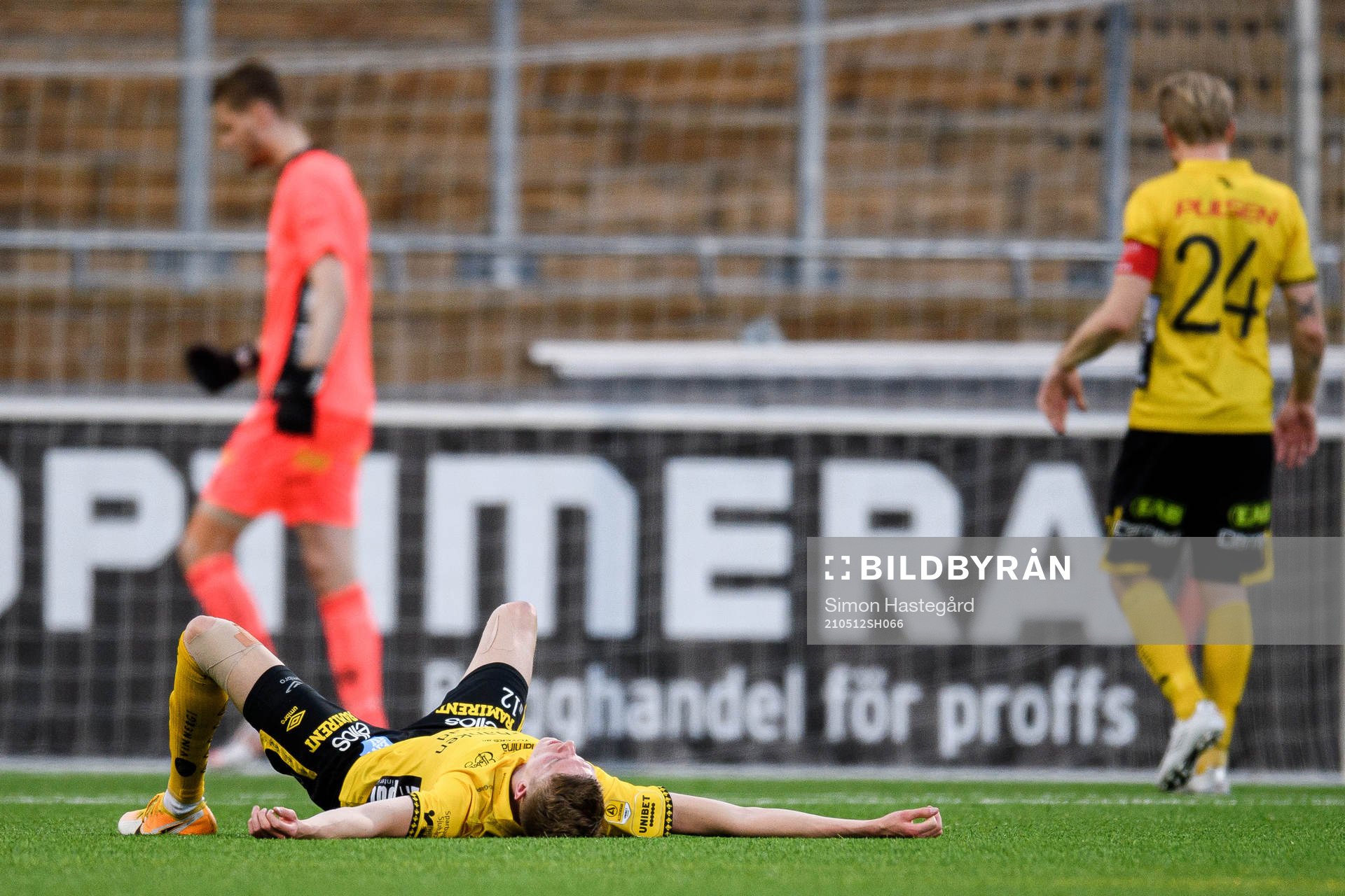 Elfsborgs Alexander Bernhadsson jublar