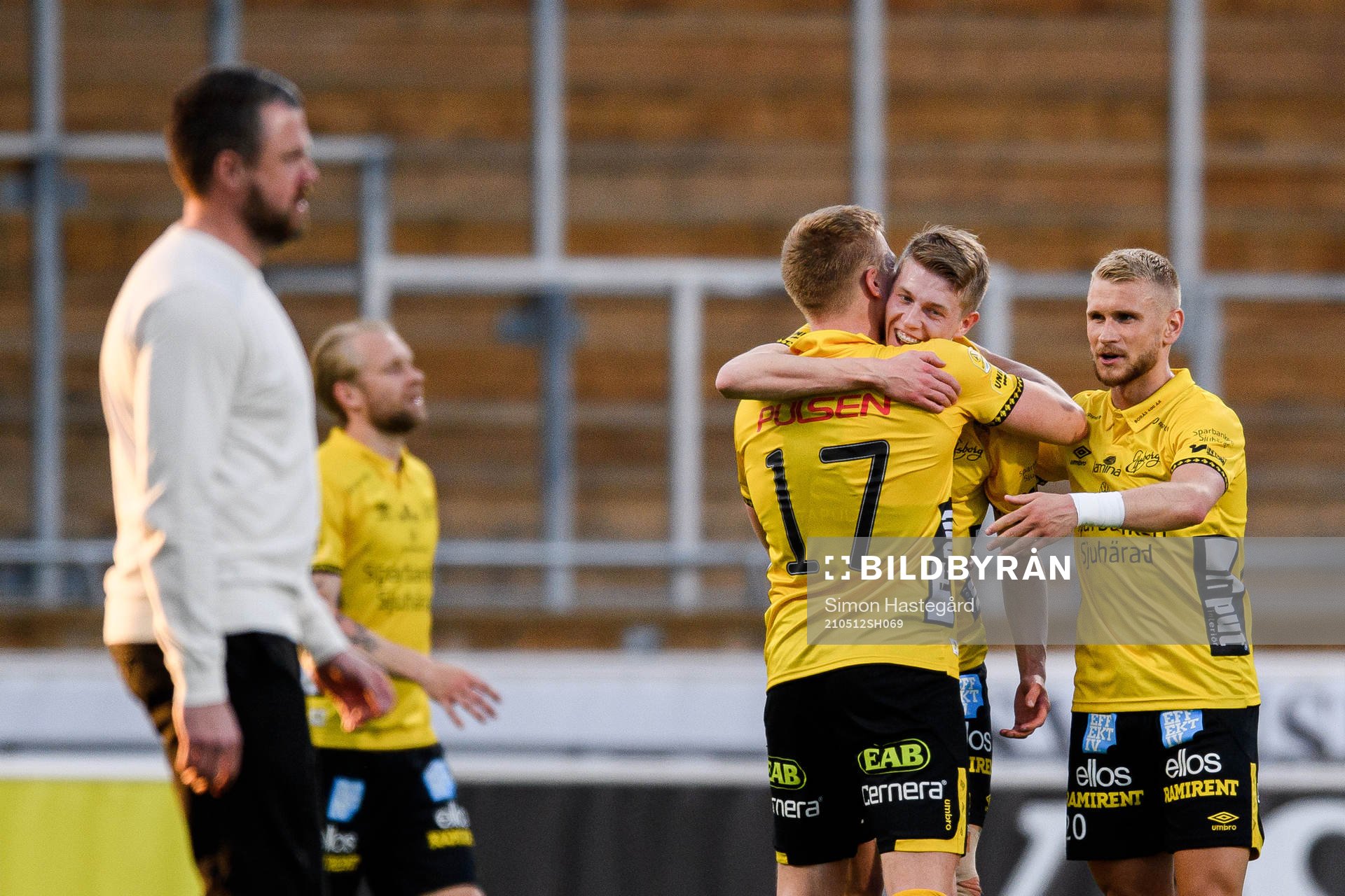 Elfsborgs Alexander Bernhadsson , Per Frick och Simon