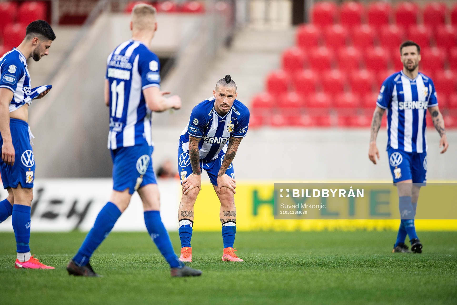 IFK Göteborgs Marek Hamsik deppar