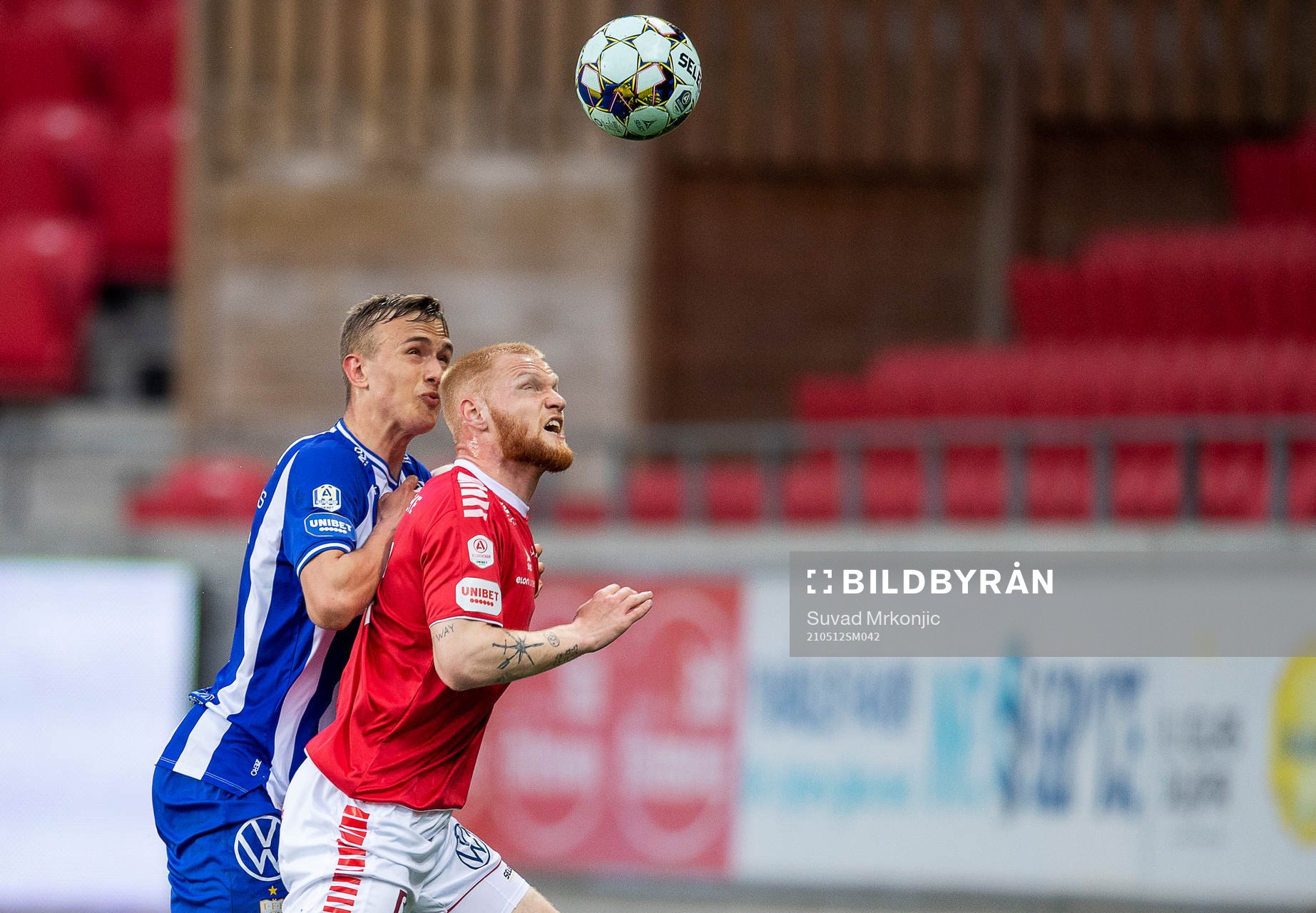 Kalmars Nils Fröling  och IFK Göteborgs Jesper Tolinsson
