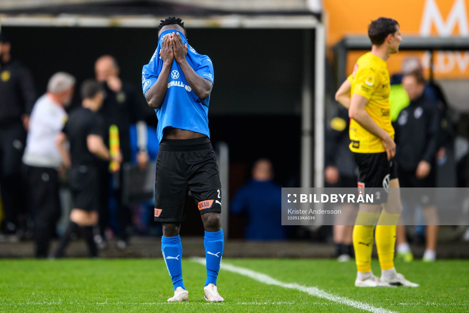 Halmstads Thomas Boakye deppar