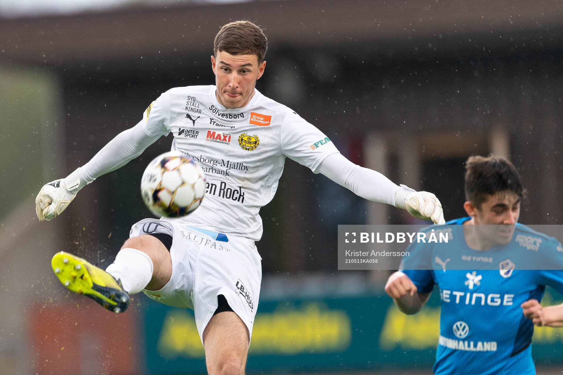 Mjällbys målvakt Samuel Brolin