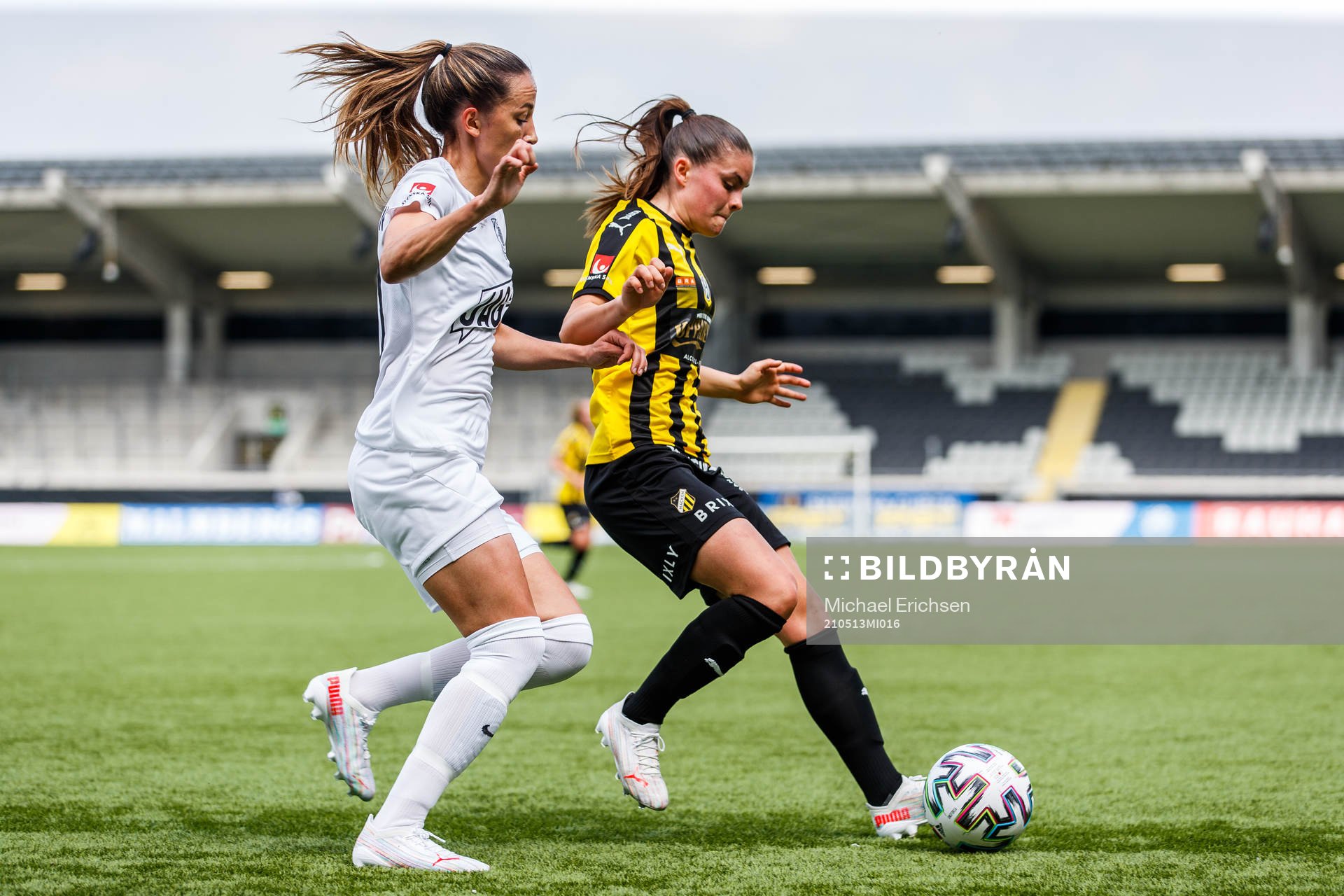 Eskilstunas Anna Oskarsson och Häckens Hanna Wijk