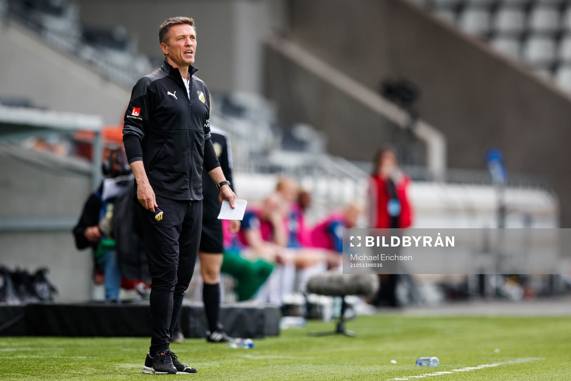 Häckens tränare Mats Gren