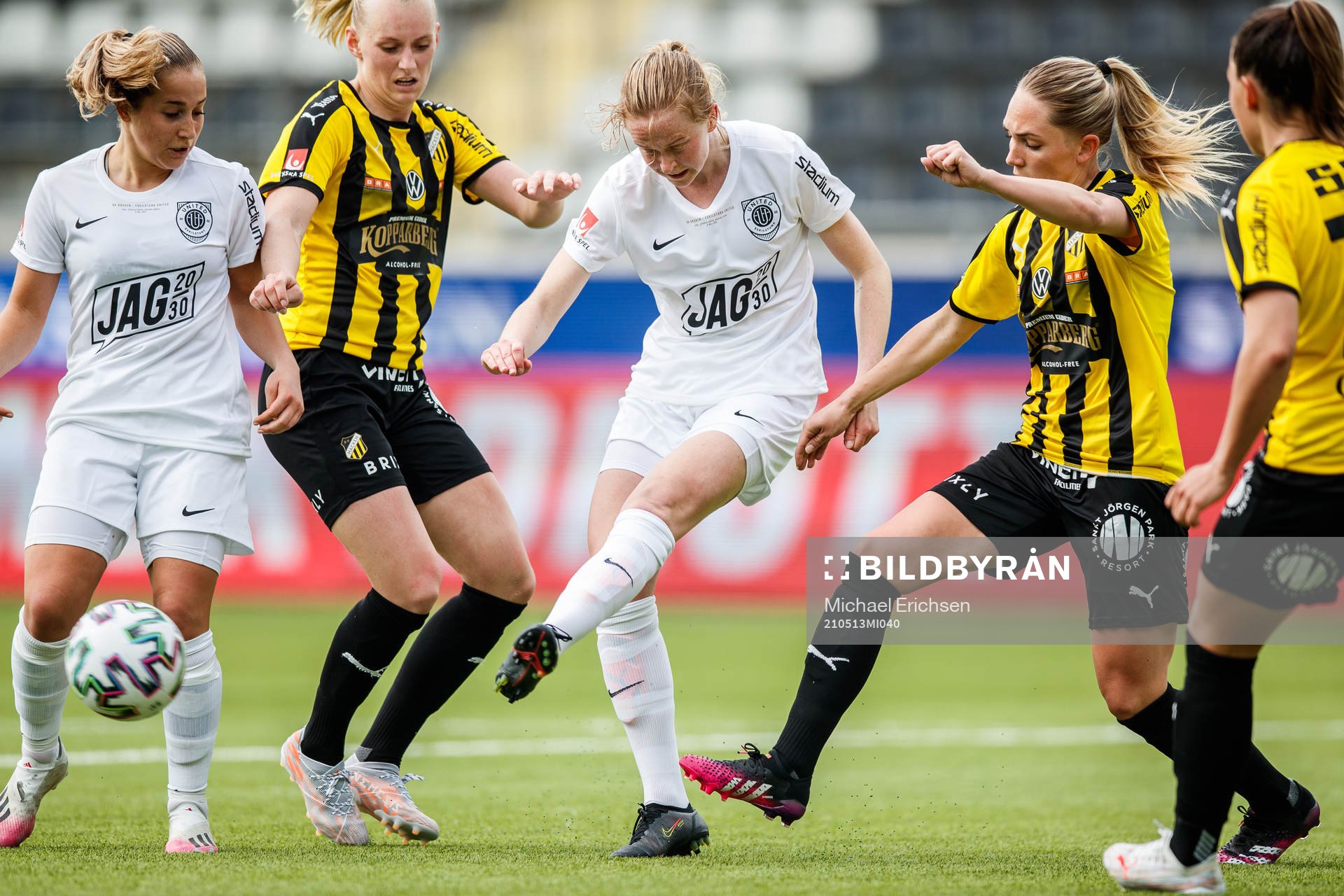 Eskilstunas Elise Stenevik och Häckens Elin Rubensson