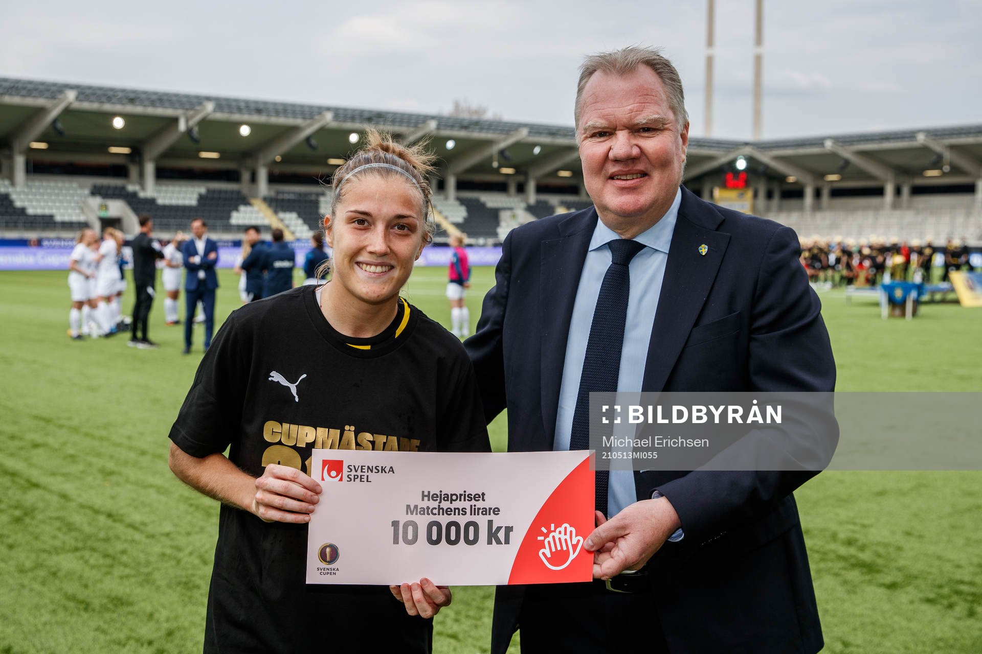 Häckens Filippa Angeldahl och Fotbollförbundets