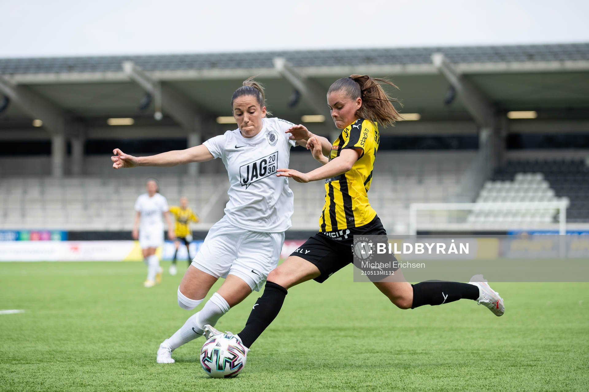 Eskilstunas Anna Oskarsson och Häckens Hanna Wijk