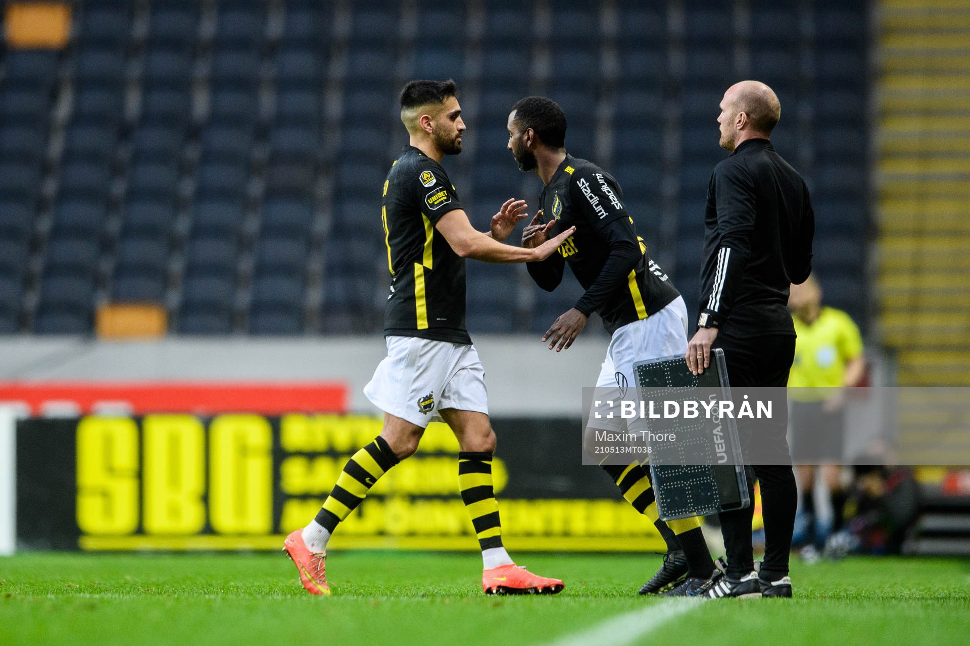 s Stefan Silva byter med Henok Goitom