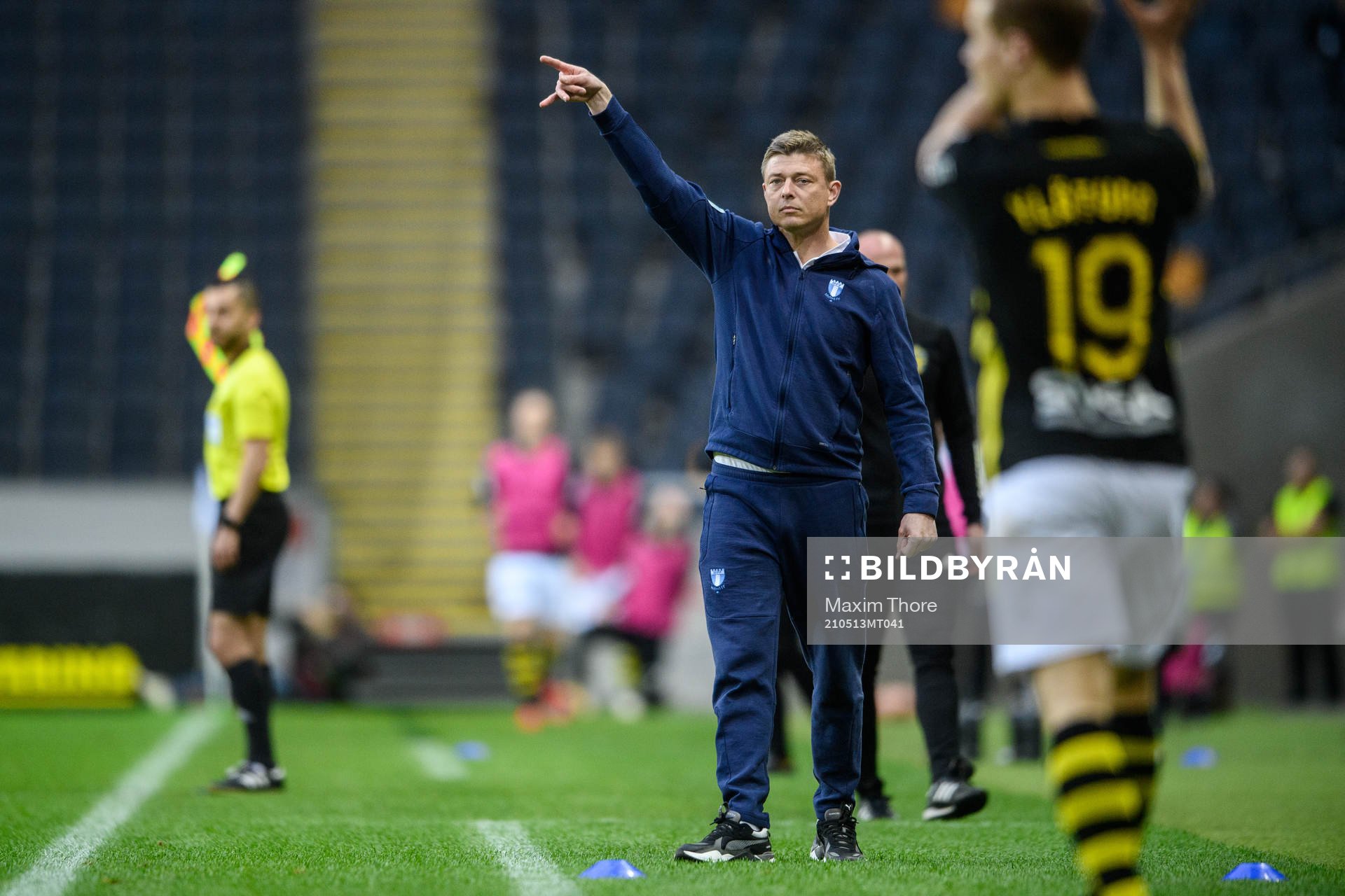 Malmö FFs huvudtränare Jon Dahl Tomasson