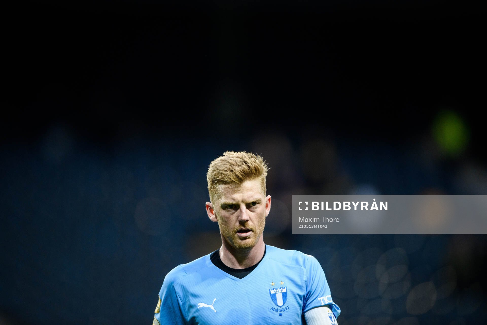 Malmö FFs Anders Christiansen deppar