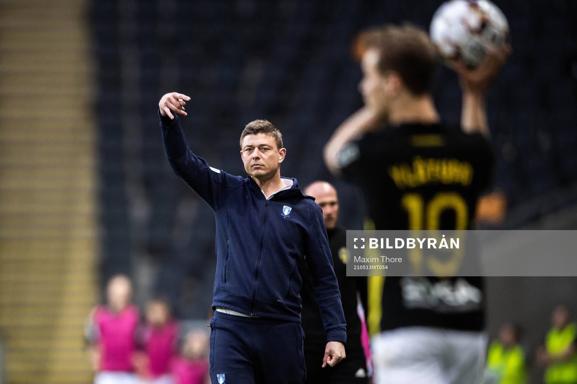 Malmö FFs huvudtränare Jon Dahl Tomasson