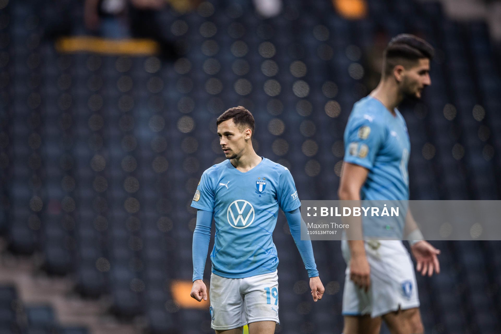 Malmö FFs Veljko Birmancevic deppar