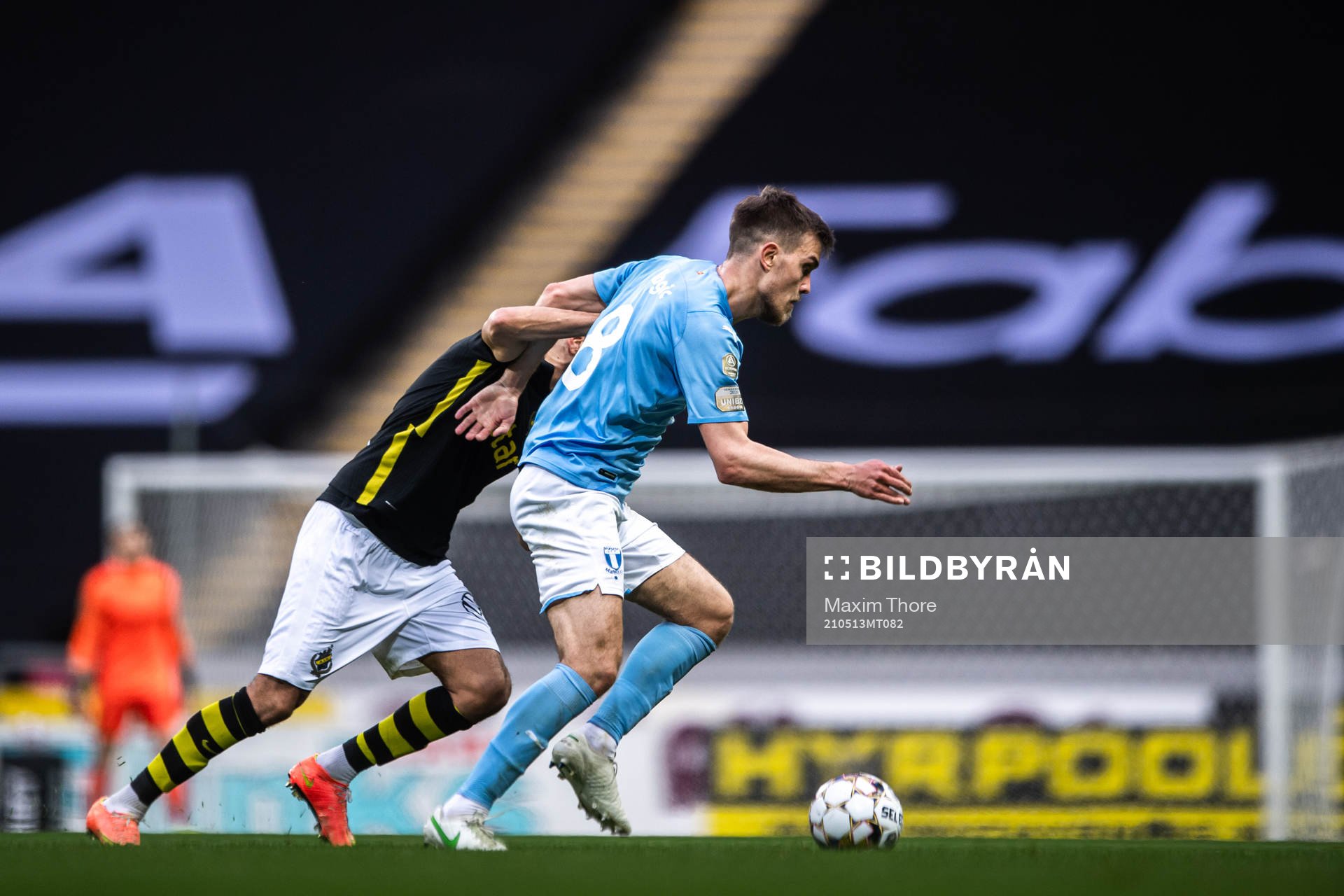 s Stefan Silva och Malmö FFs Pavle Vagic