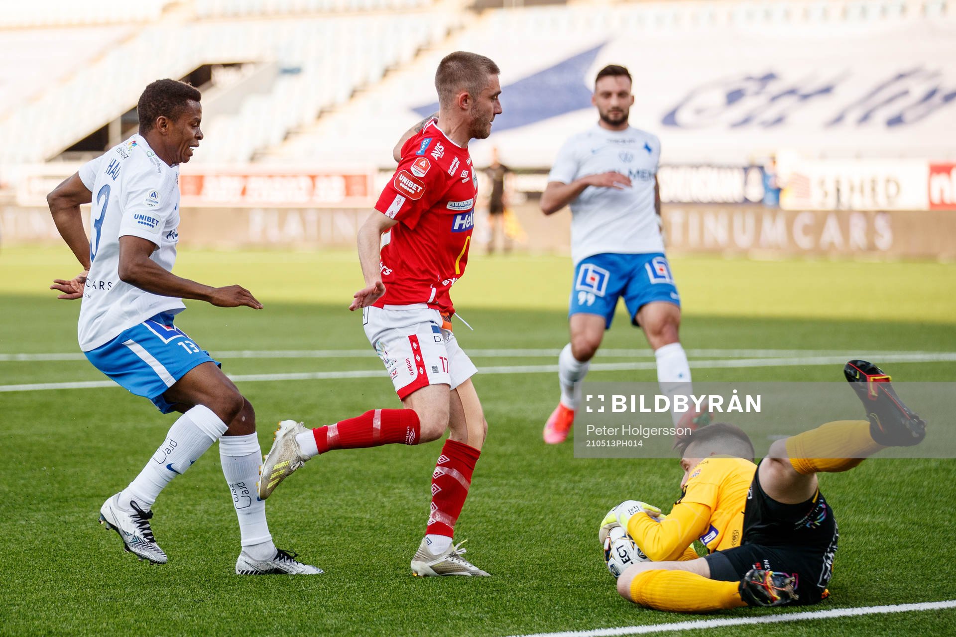 IFK Norrköpings Ishaq Abdulrazaq mot Degerfors Anton Kralj