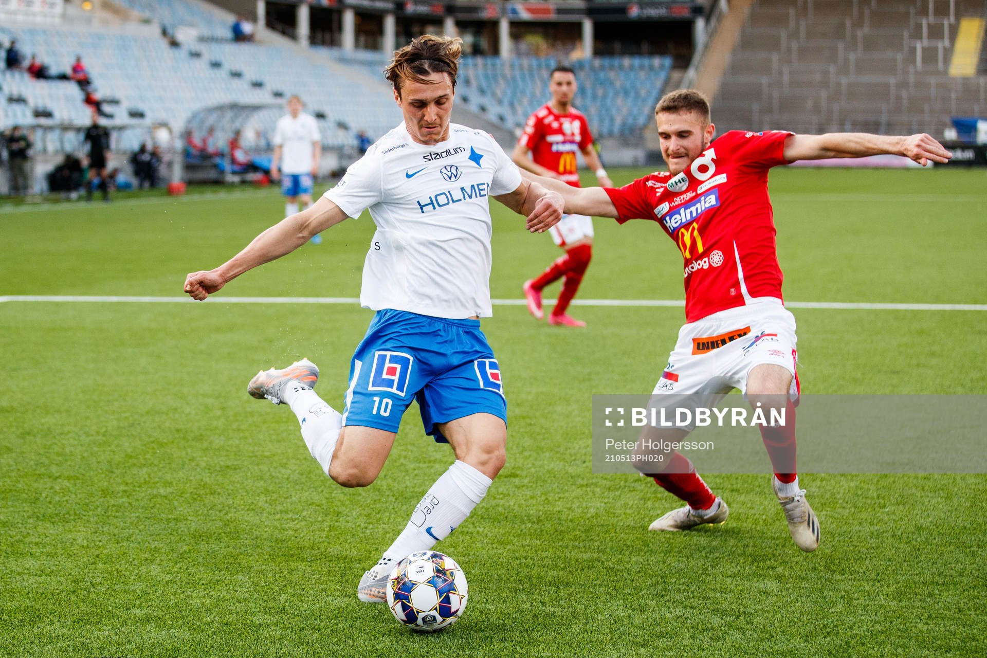 IFK Norrköpings Jonathan Levi och Degerfors Christos