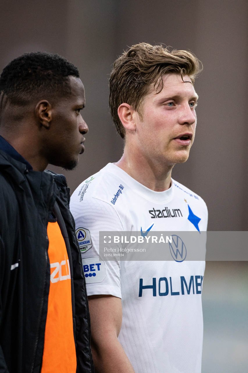 IFK Norrköpings Alexander Fransson deppar