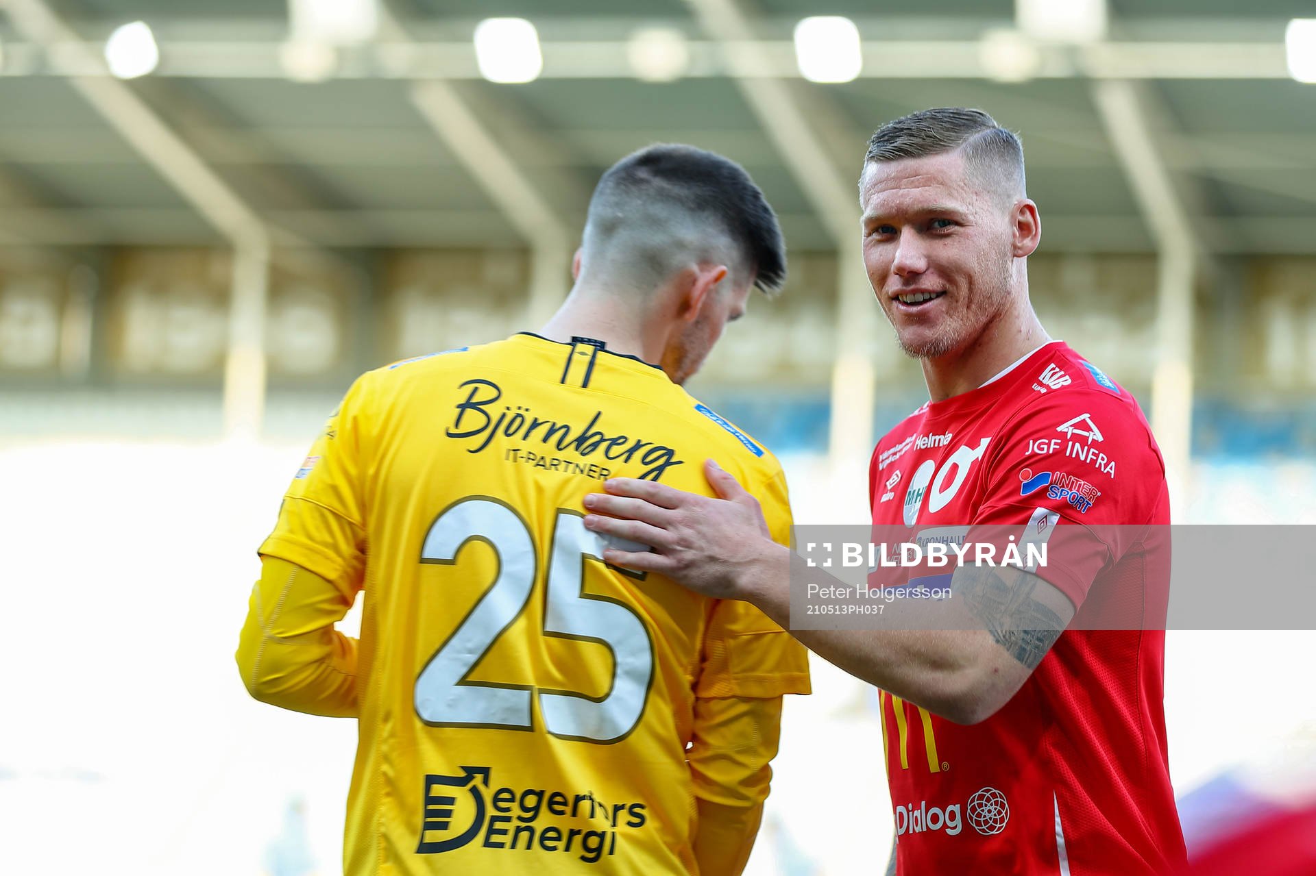 Degerfors Jeffrey Gal och Victor Edvardsen