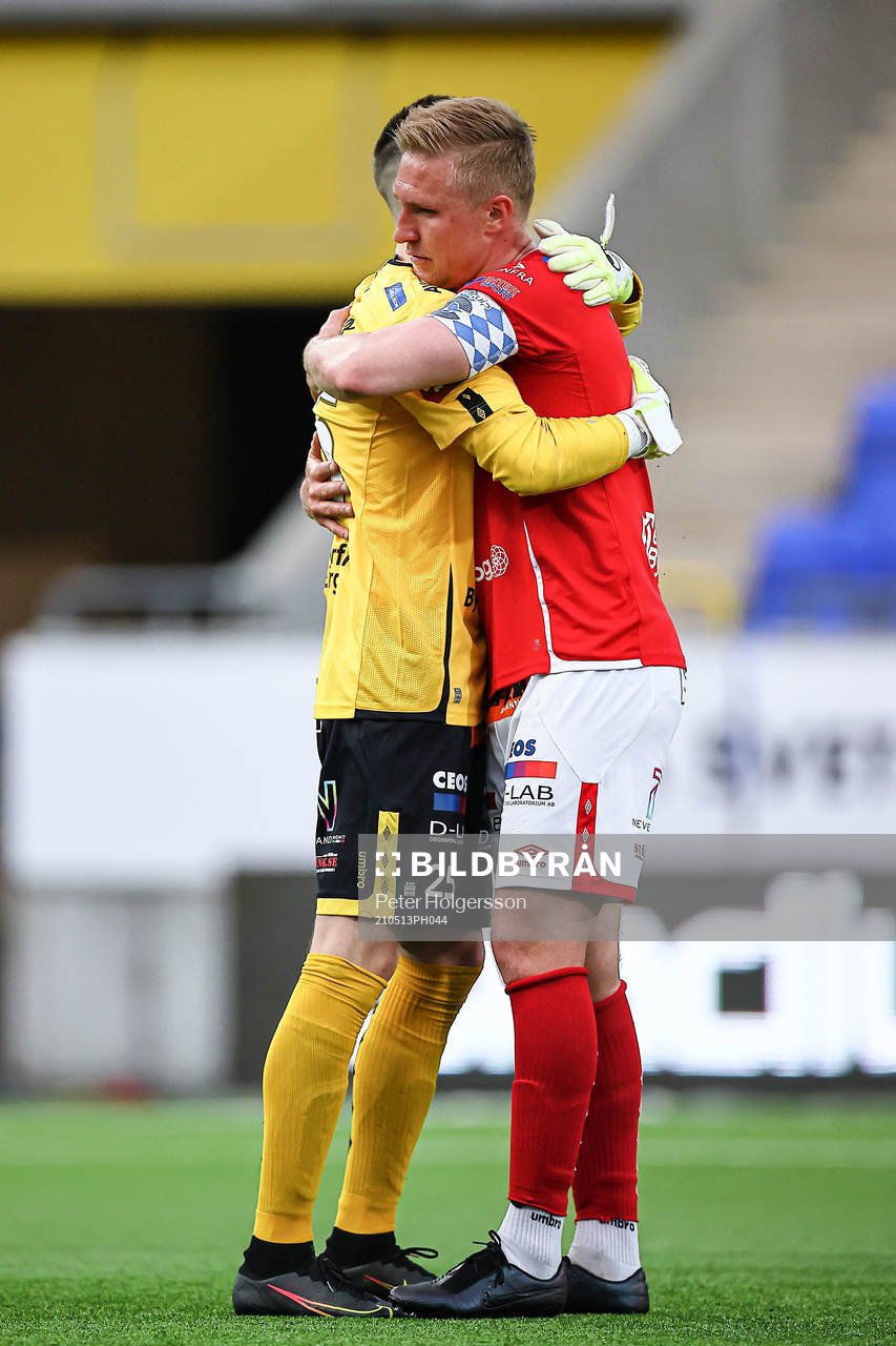 Degerfors Jeffrey Gal och Oliver Ekroth