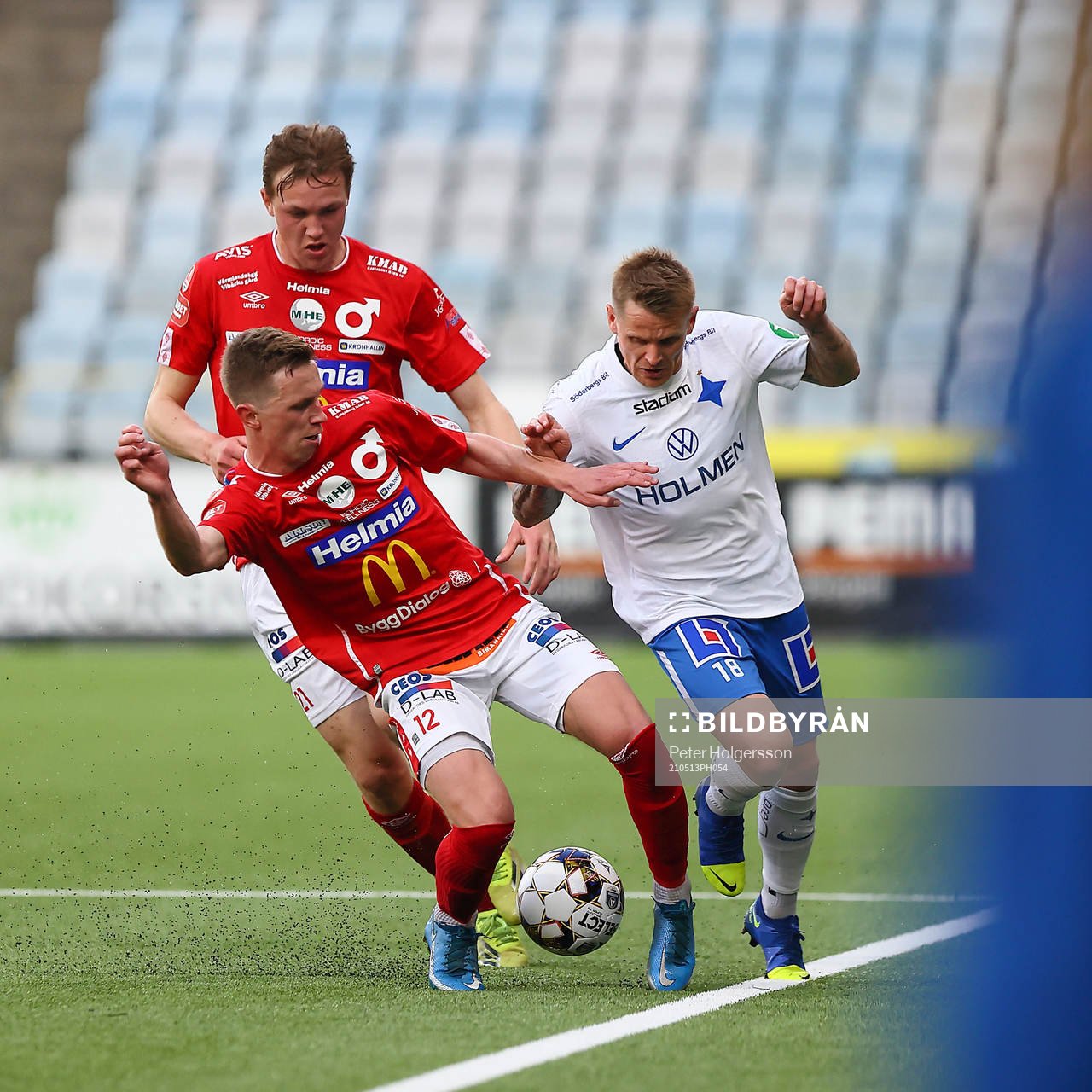 Degerfors Erik Lindell, Adam Carlén och IFK Norrköpings