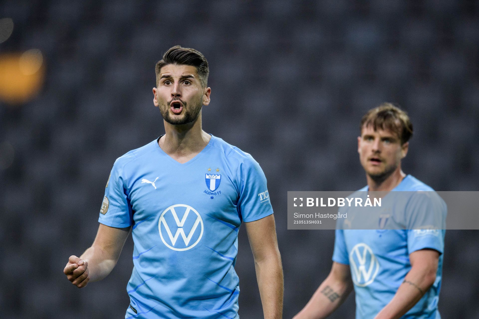 Malmö FFs Antonio Colak och Eric Larsson