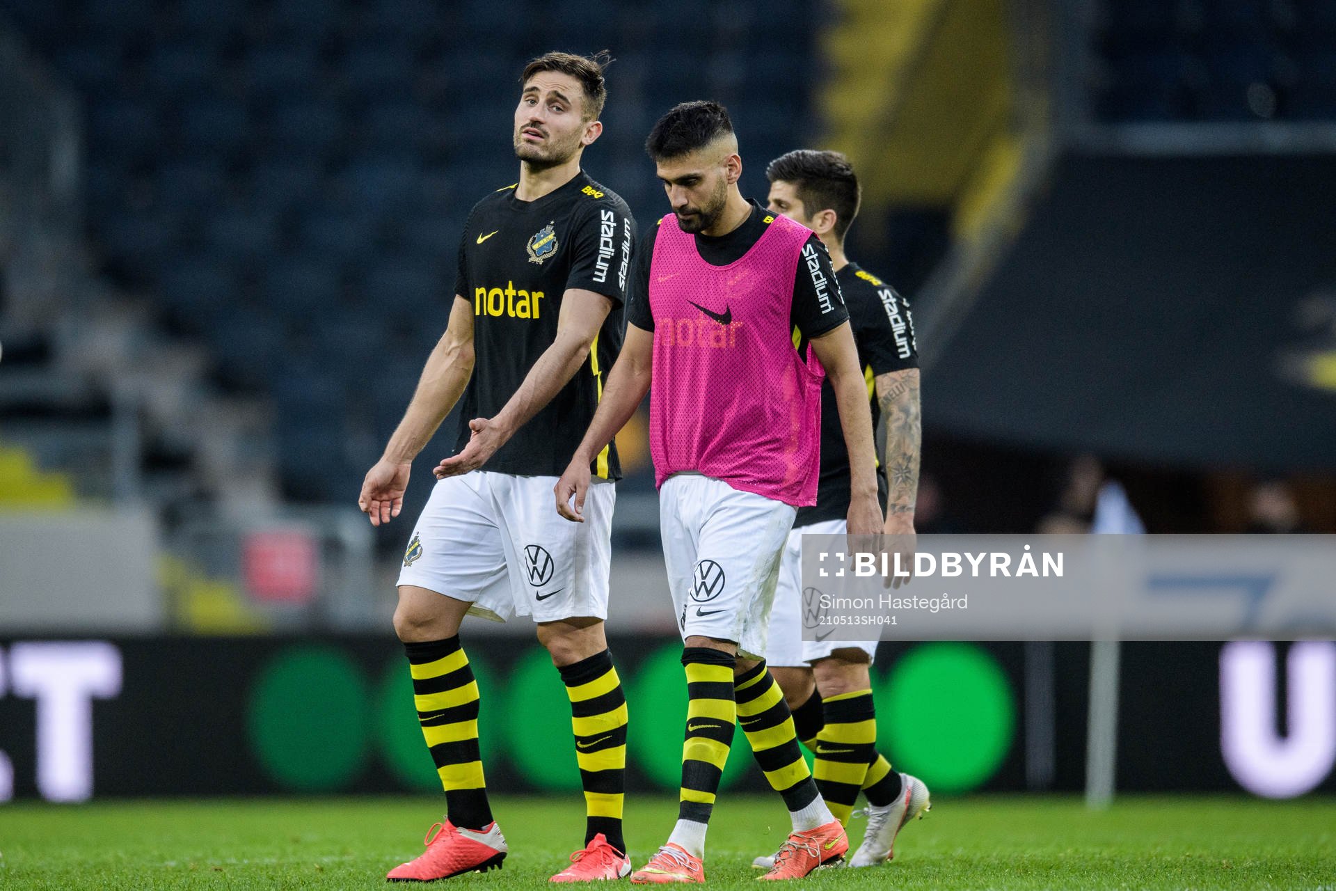 s Sotirios Papagiannopoulos och Stefan Silva deppar