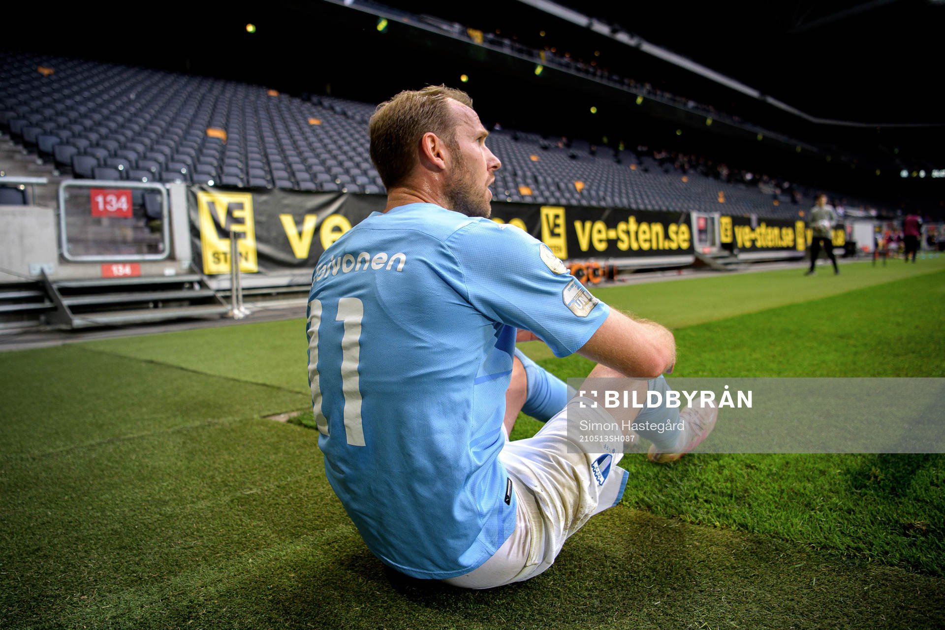 Malmö FFs Ola Toivonen deppar