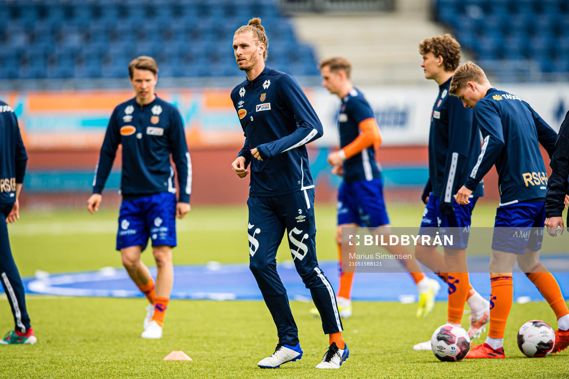 Quint Arie Jansen of Aalesund ahead of the OBOS-ligaen match between Aalesund and Bryne on May 15, 2021 in Ålesund.