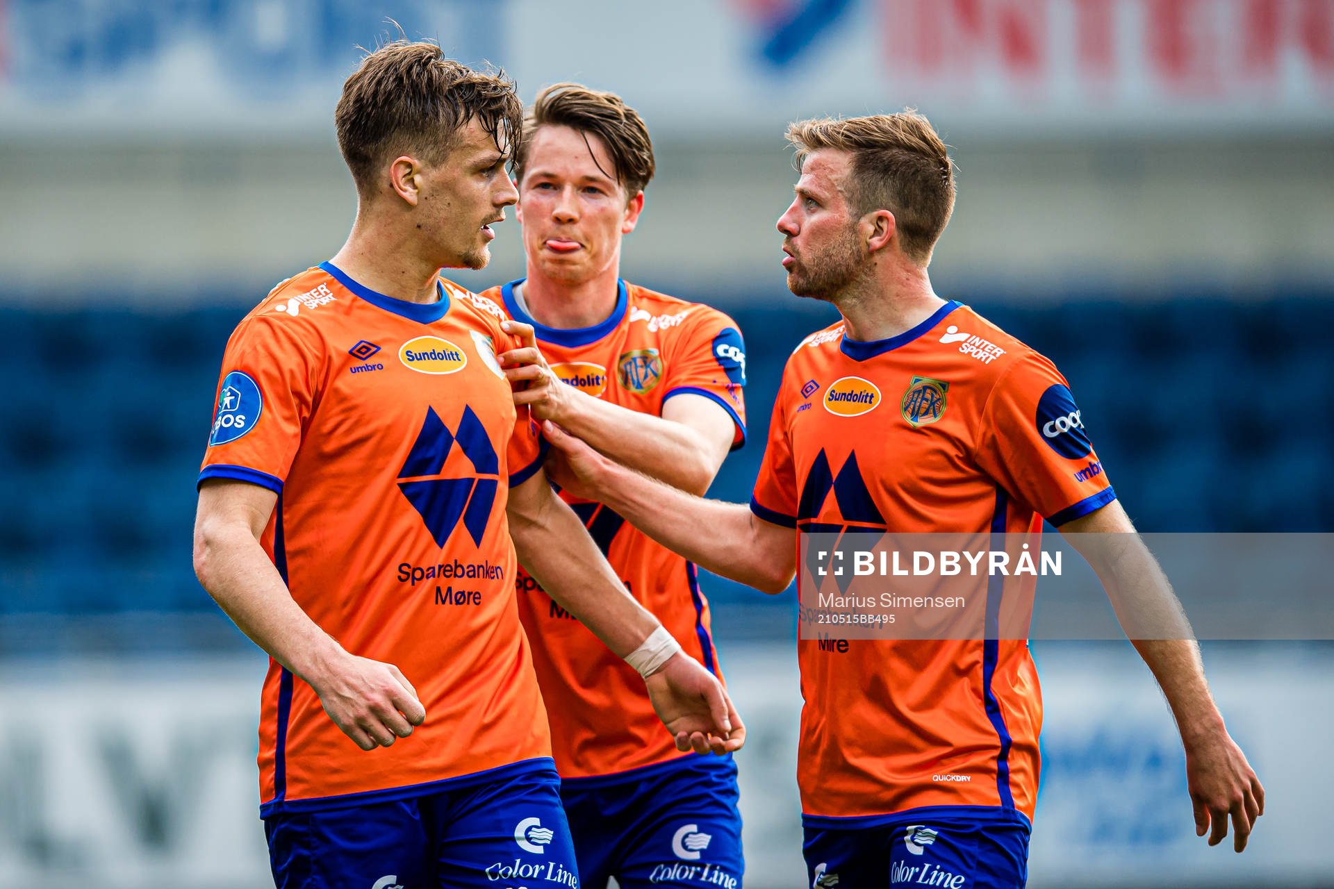 Sigurd Hauso Haugen of Aalesund celebrates
