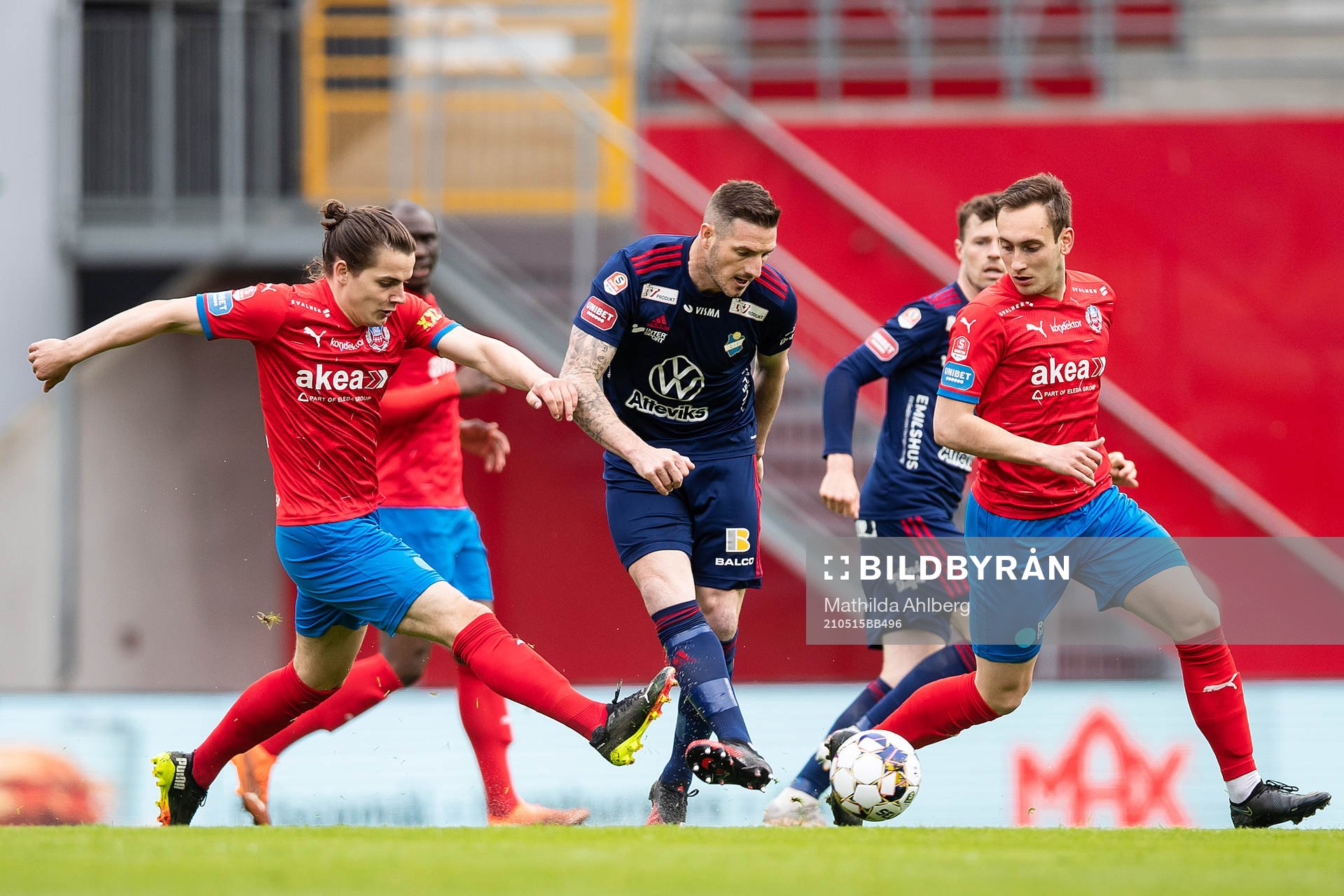 Helsingborgs Brandur Hendriksson Olsen och Vladislav Kreida