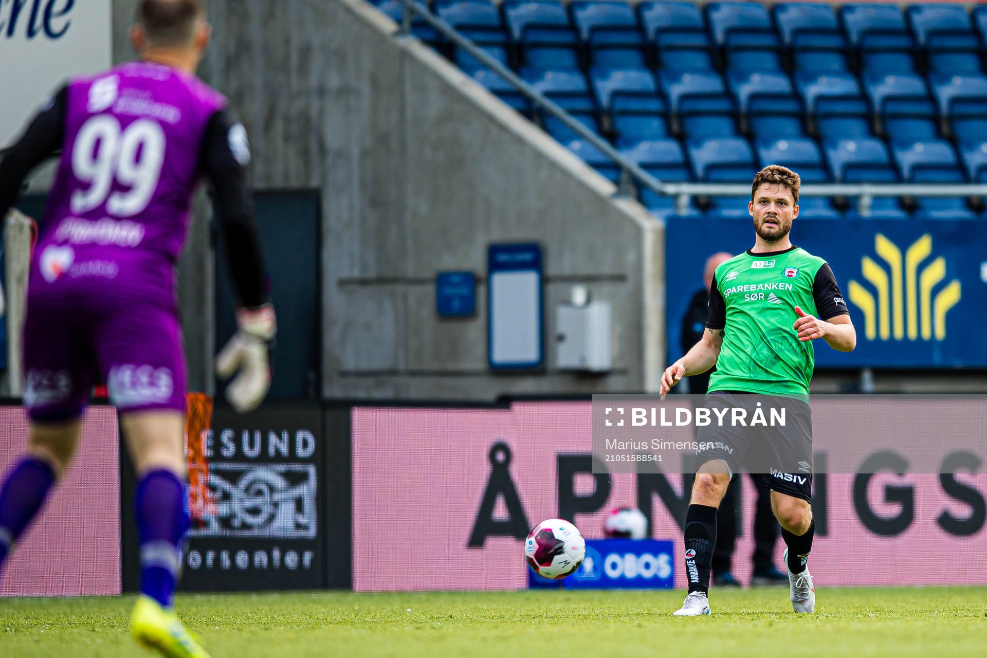 XXX during the OBOS-ligaen match between Aalesund and Bryne