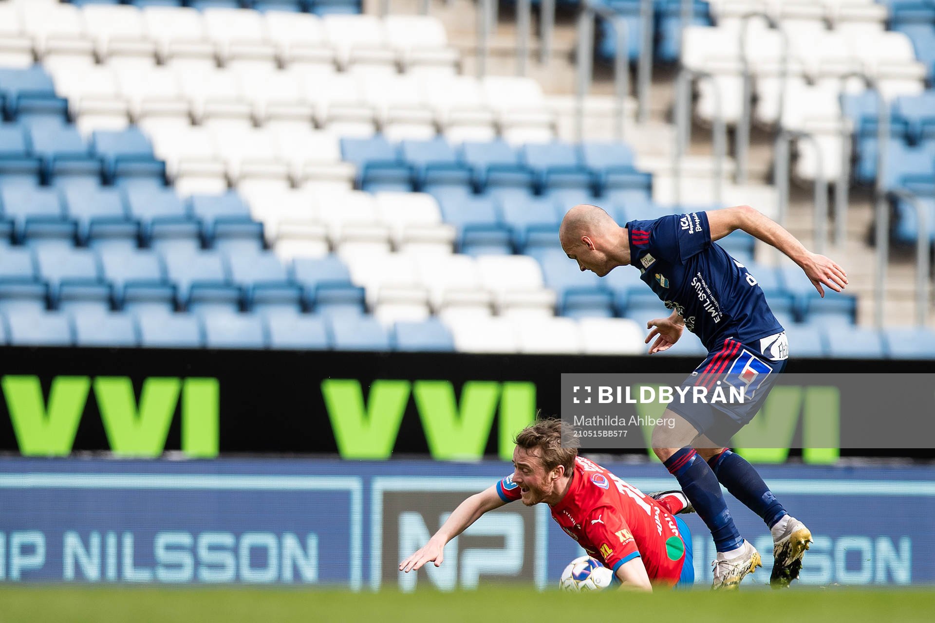 Helsingborgs Rasmus Jönsson och Östers Jonathan Drott