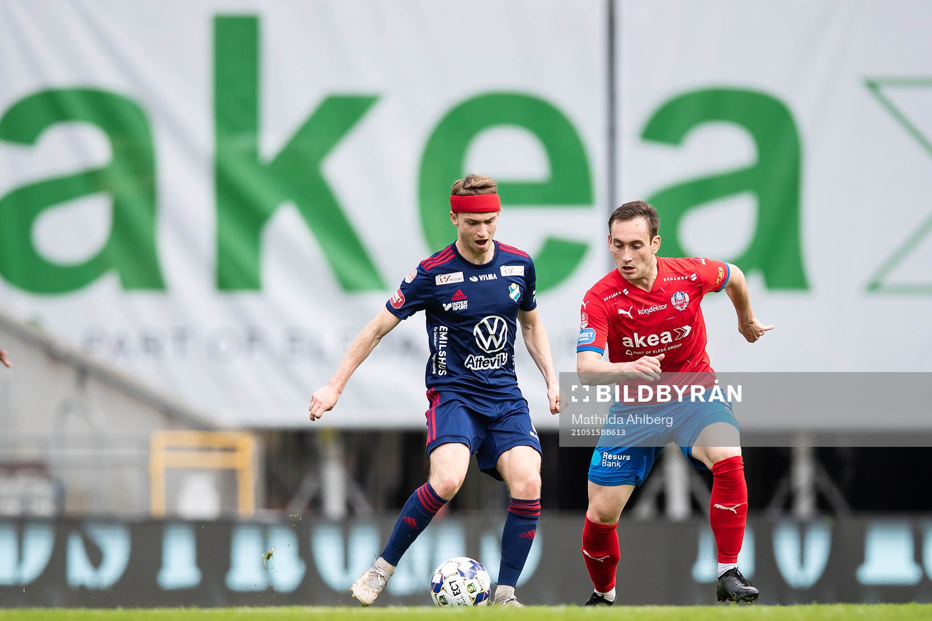 Östers Carl Johansson och Helsingborgs Vladislav Kreida