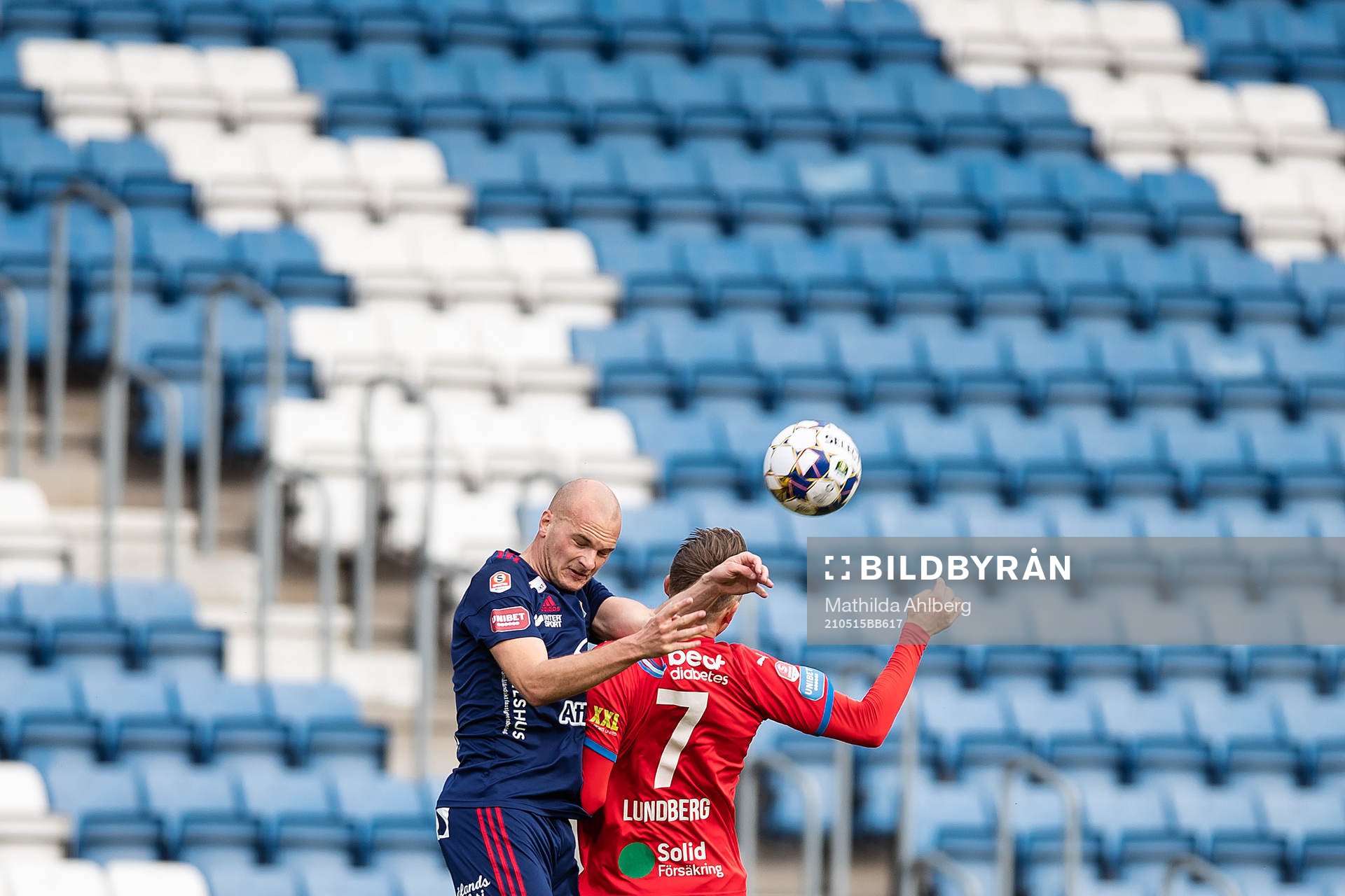 Östers Jonathan Drott  och Helsingborgs Viktor Lundberg