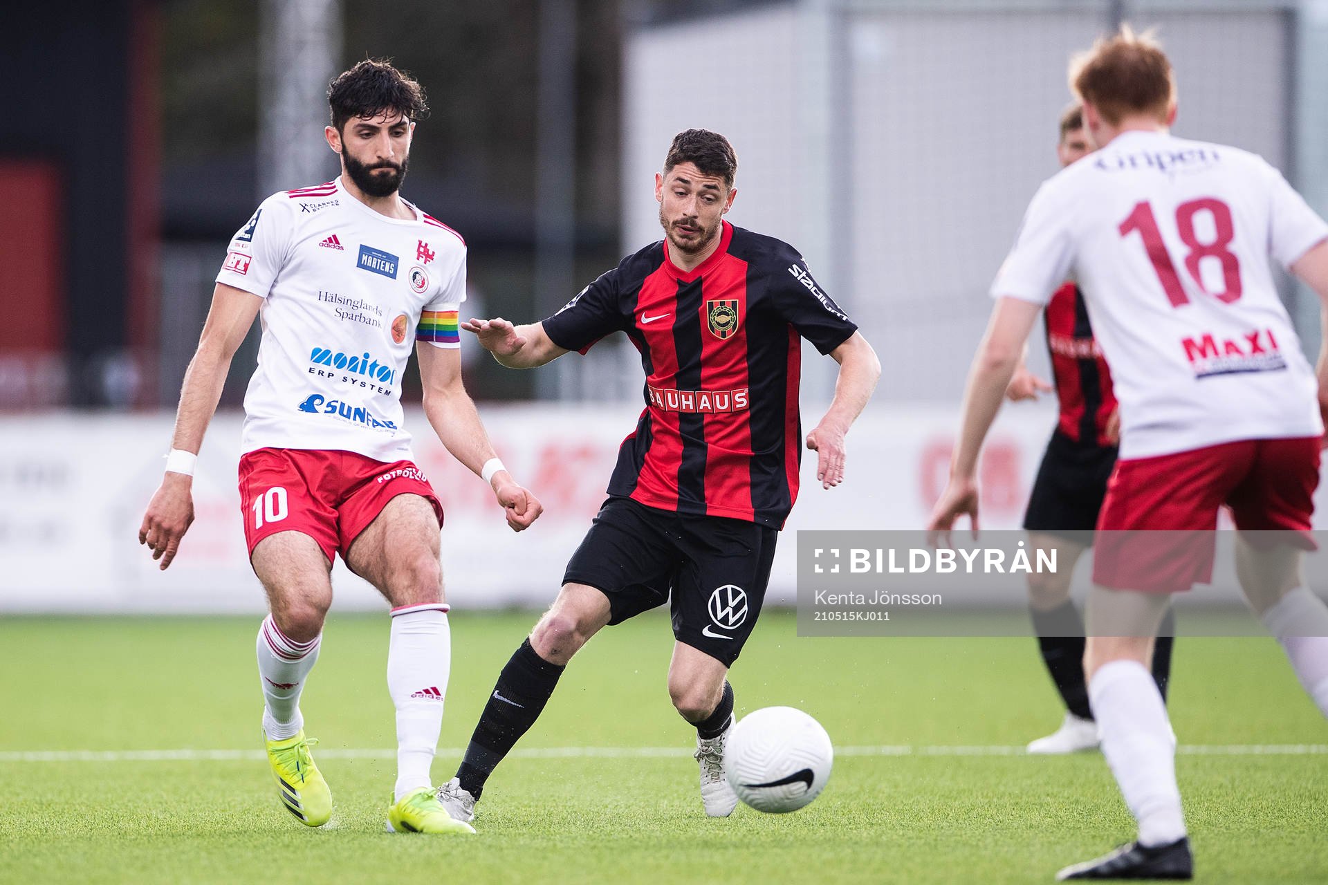 Hudiksvalls Christoffer Lindberg och Brommapojkarnas David