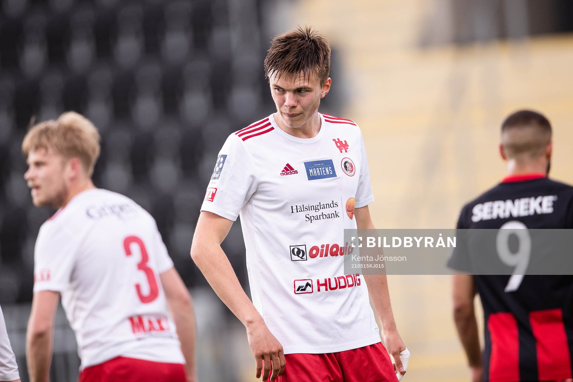 Hudiksvalls Oscar Wallin deppar