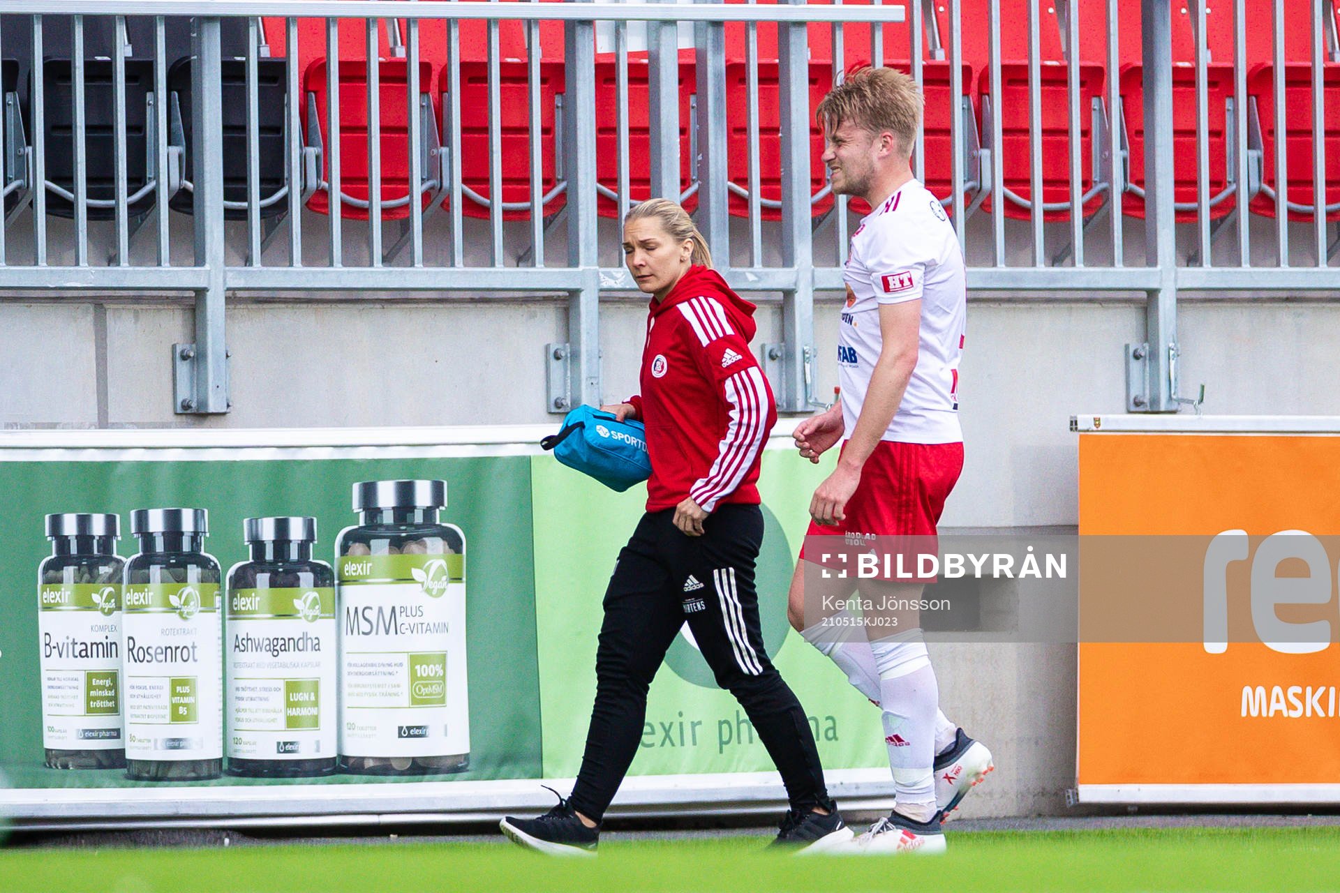 Hudiksvalls William Wallin har ont