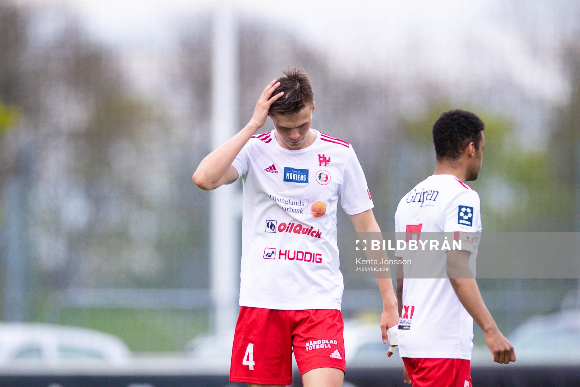 Hudiksvalls Oscar Wallin och Kion King deppar