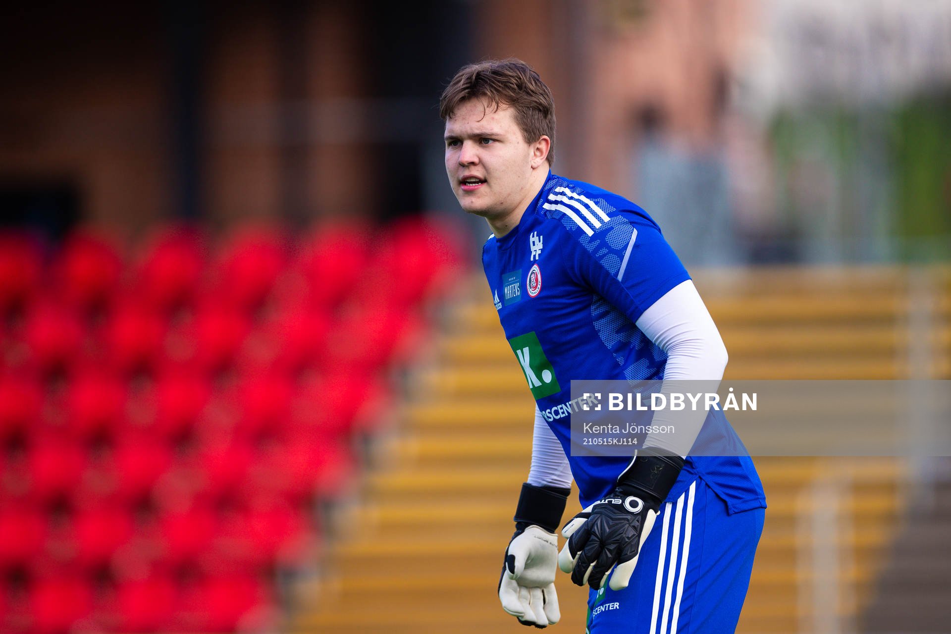 Hudiksvalls målvakt Sebastian Jonsson