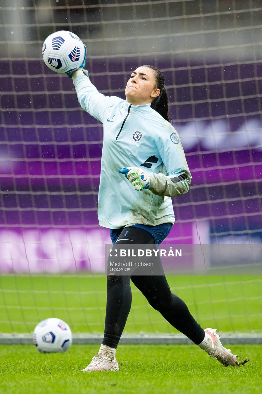 Goalkeeper Zecira Musovic of Chelsea