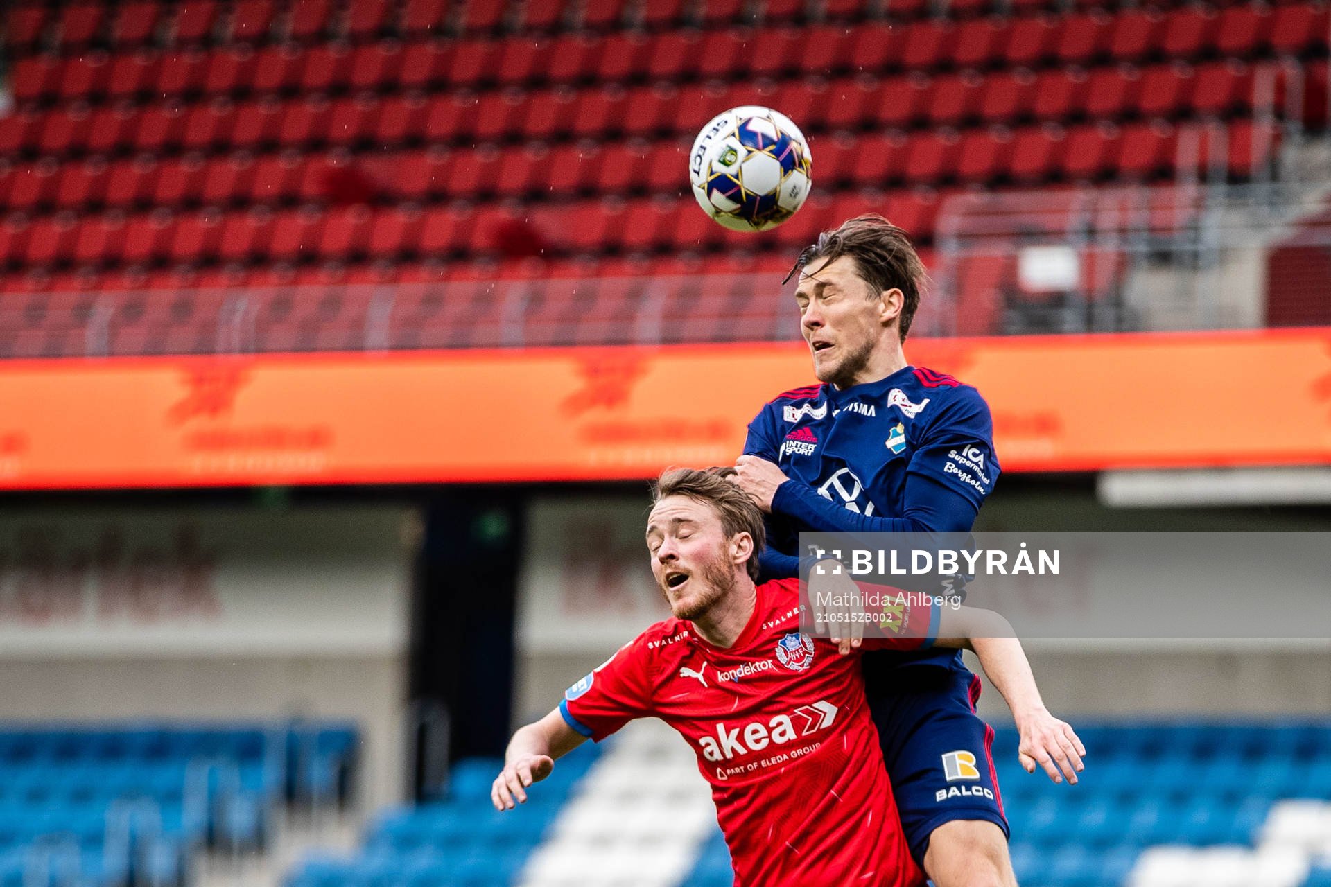 Helsingborgs Rasmus Jönsson och Östers John Stenberg