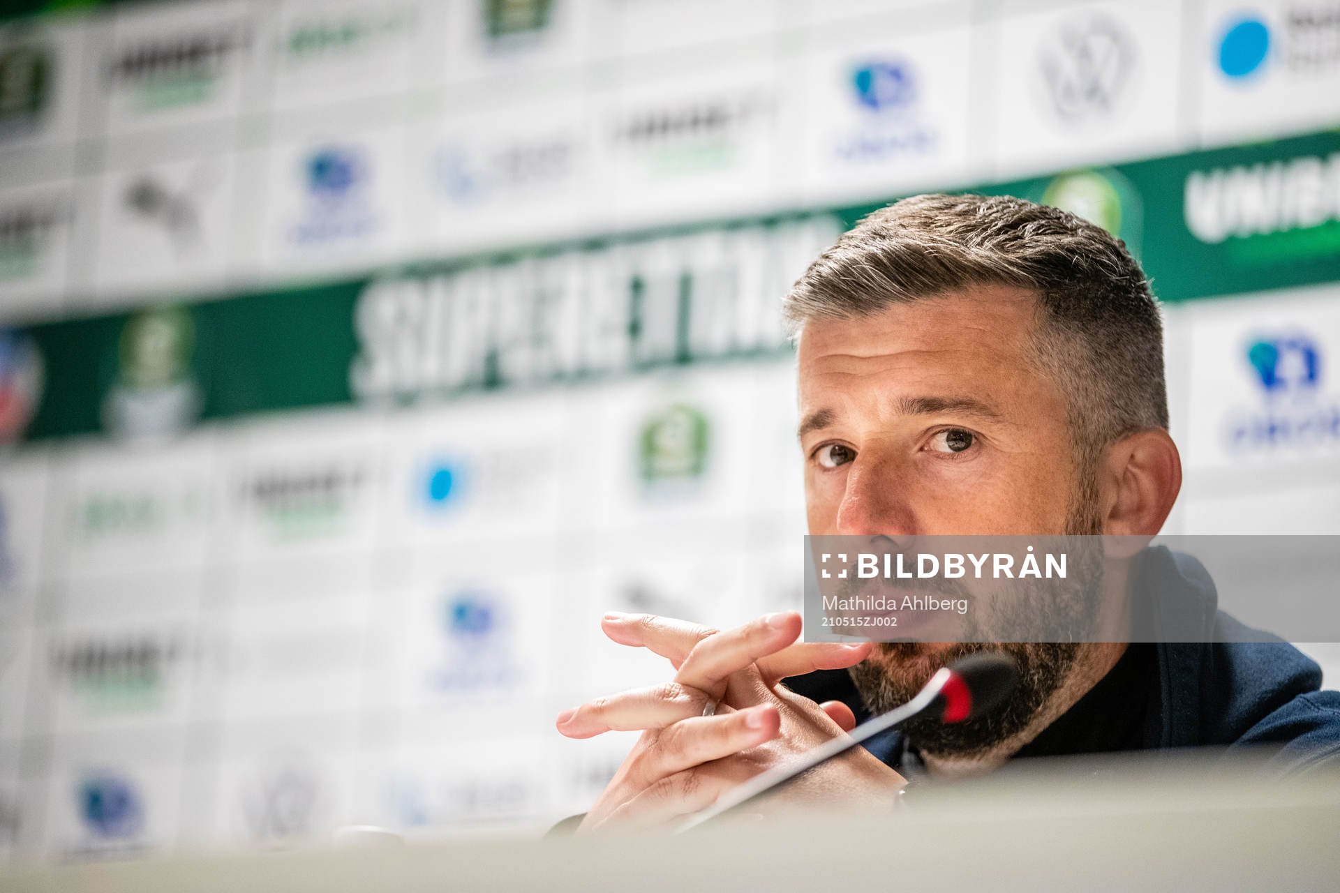 Östers tränare Dennis Velic