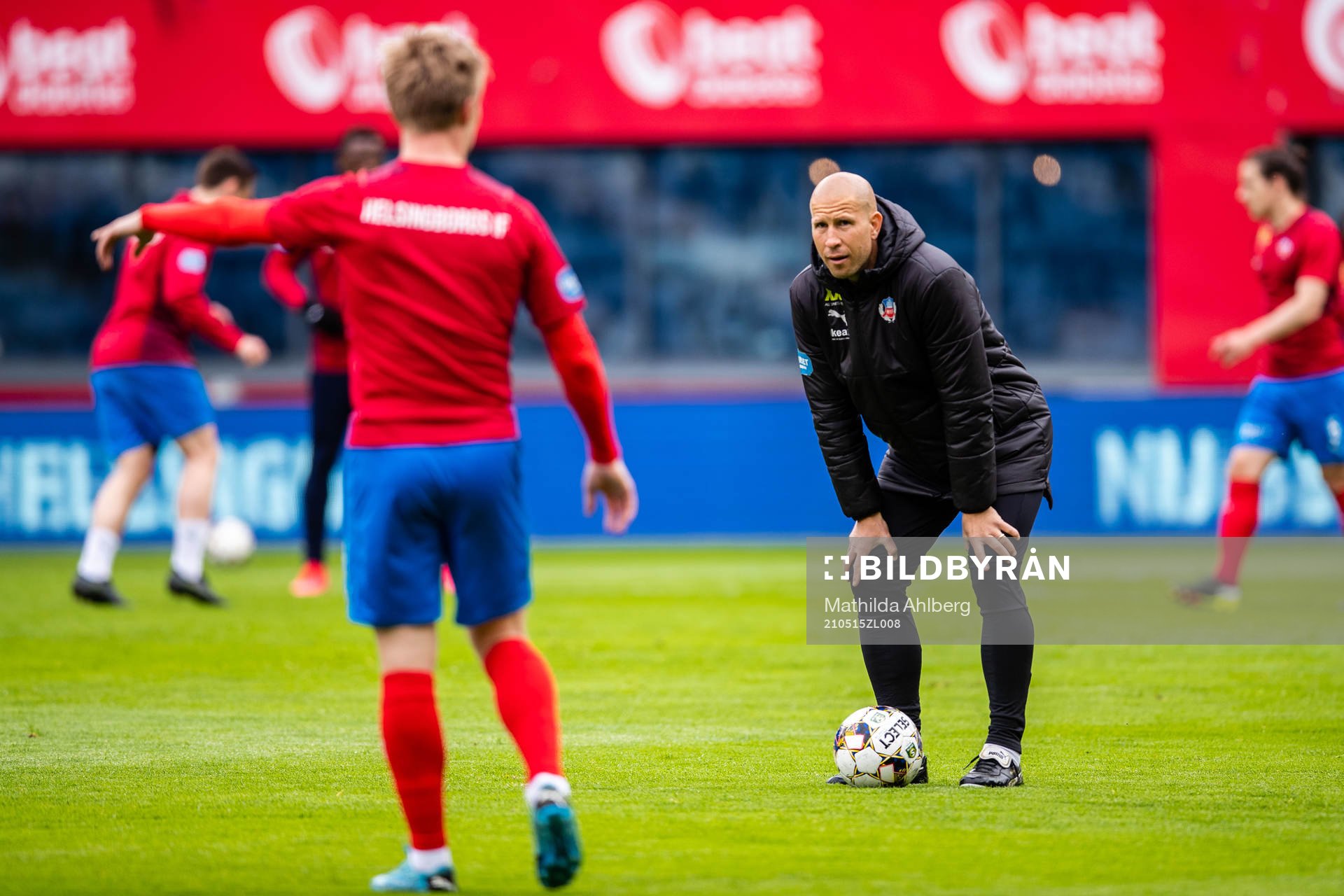 Helsingborgs assisterande tränare Mattias Lindström