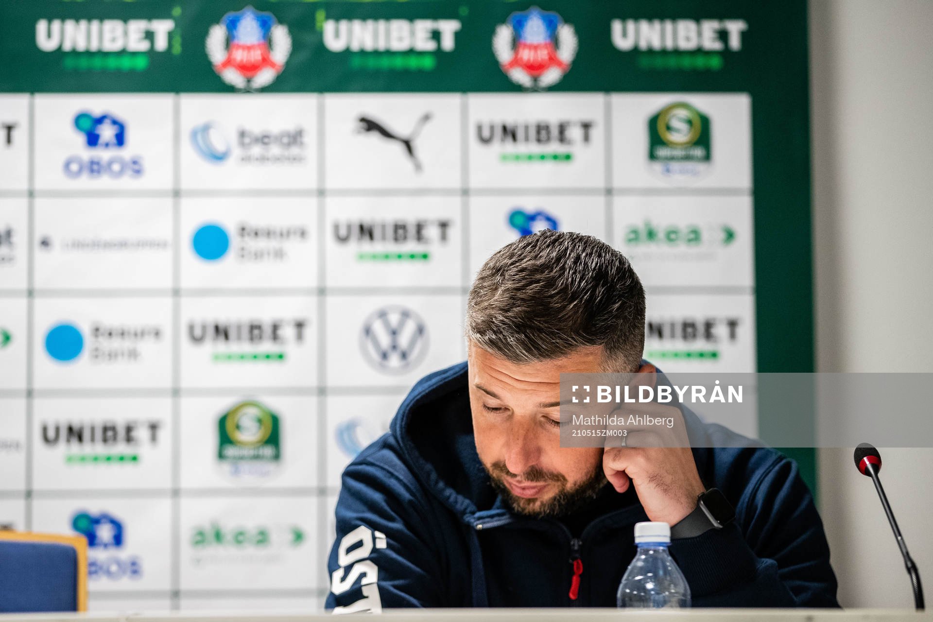 Östers tränare Dennis Velic