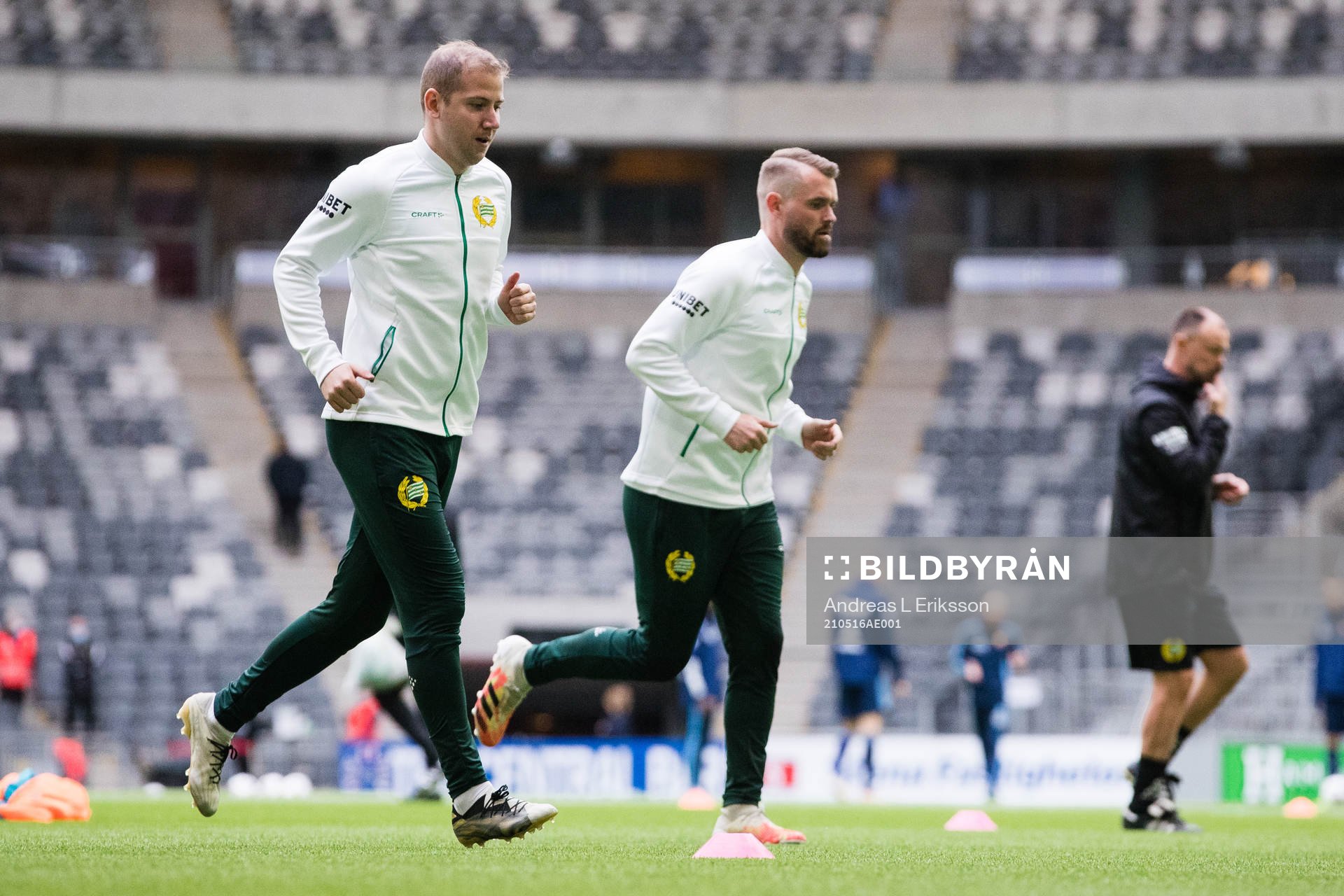 Hammarbys Darijan Bojanic och Mads Fenger Nielsen