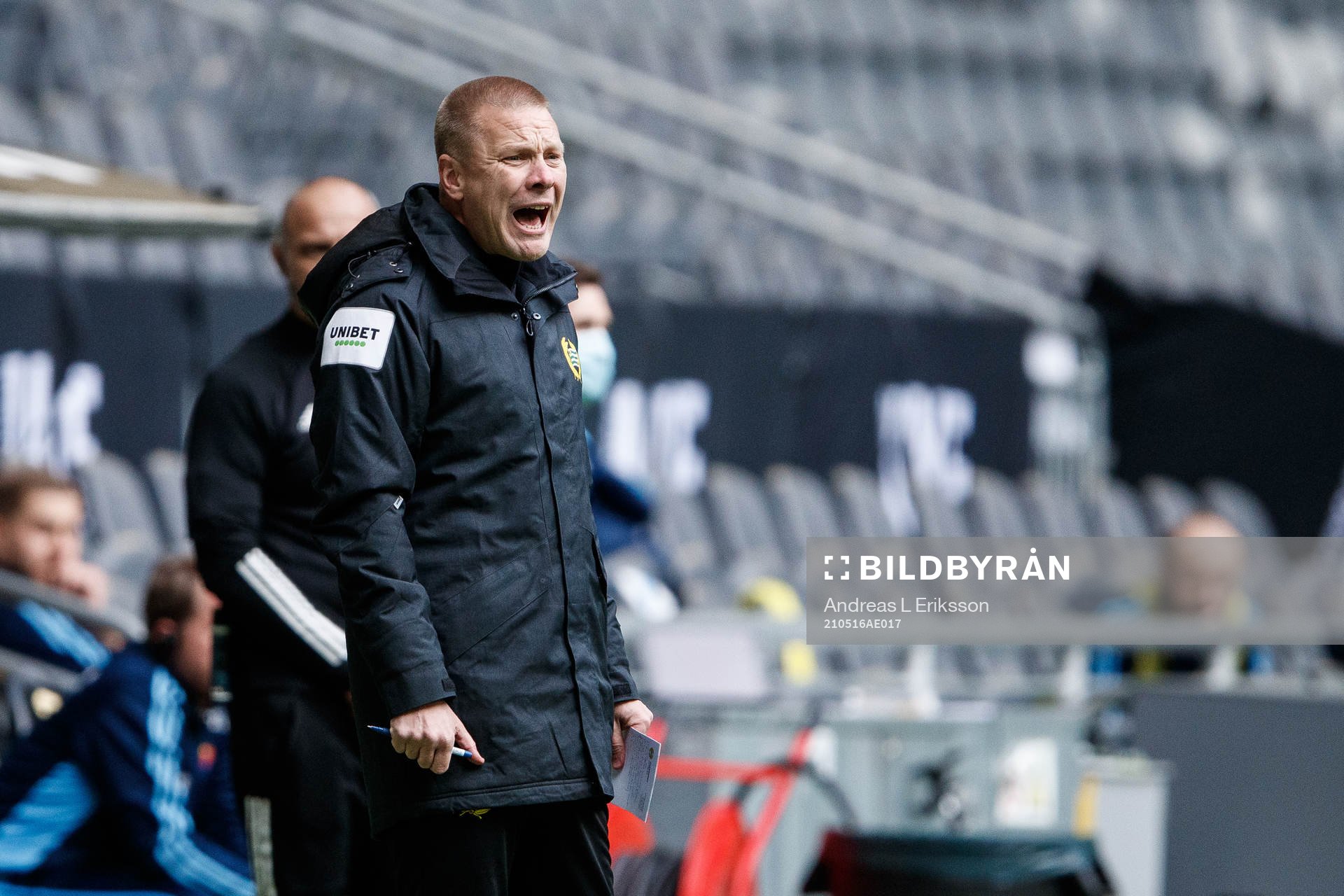 Hammarbys tränare Stefan Billborn